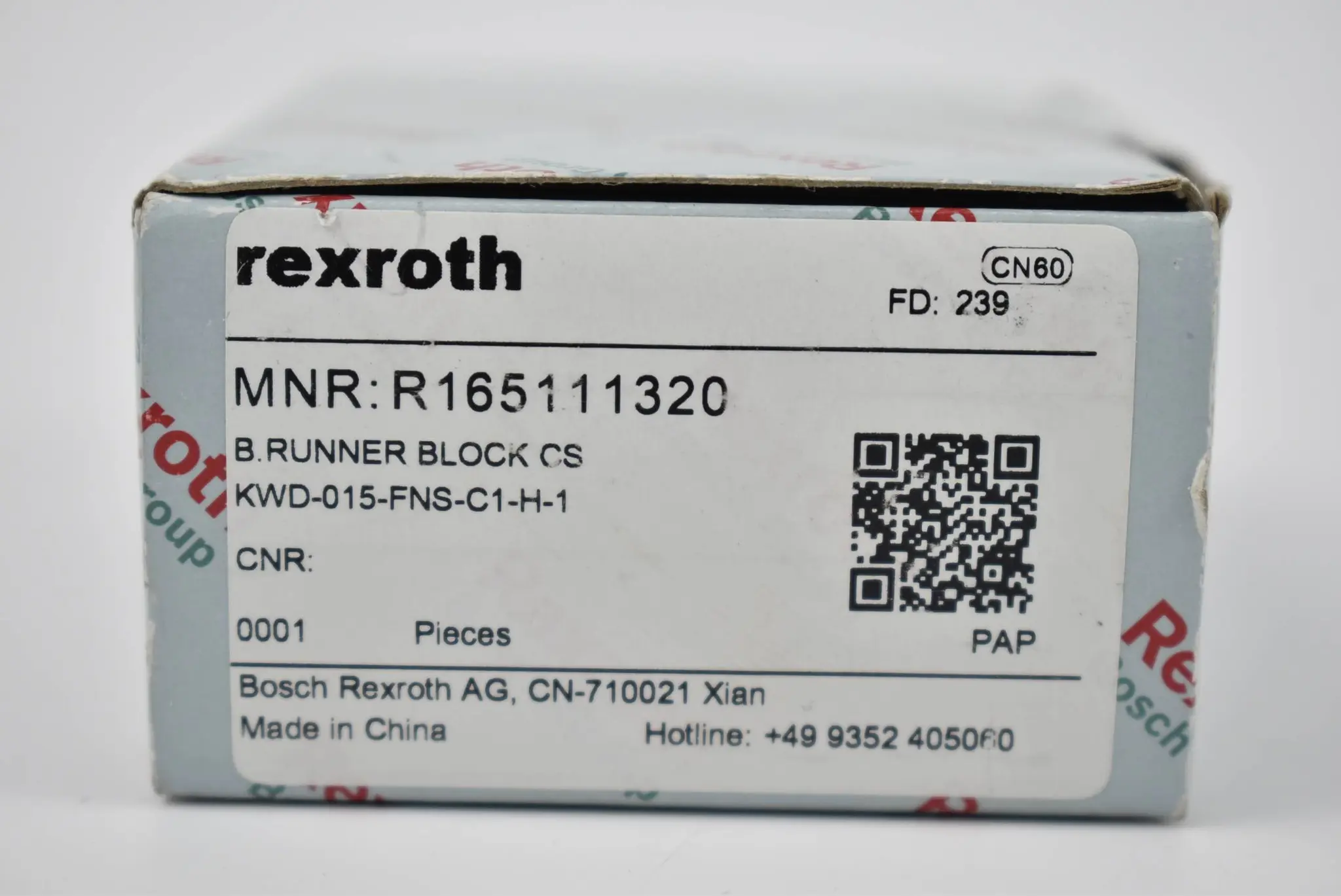 Produktfoto 1 von Rexroth Kugelwagen KWD-015-FNS-C1-H-1 ( R165111320 )