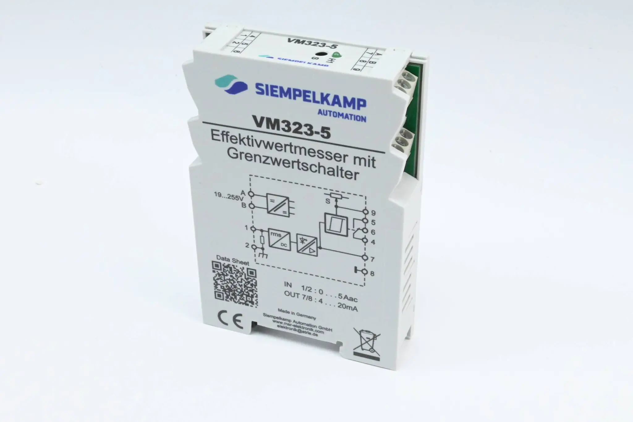 Produktfoto 1 von Siempelkamp rms/DC-Wandler mit GWS VM323-5