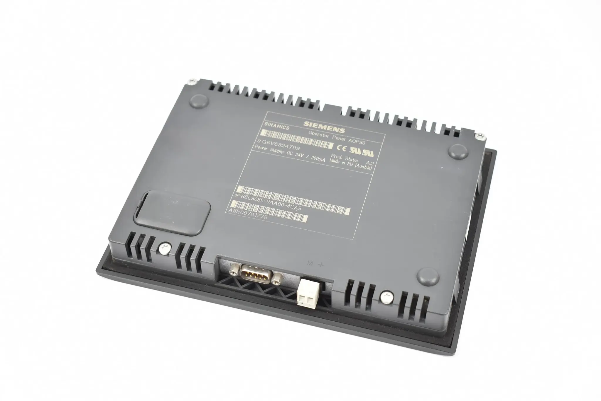 Produktfoto 1 von Siemens Sinamics Panel AOP30 6SL3055-0AA00-4CA3 ( 6SL3 055-0AA00-4CA3 ) A2