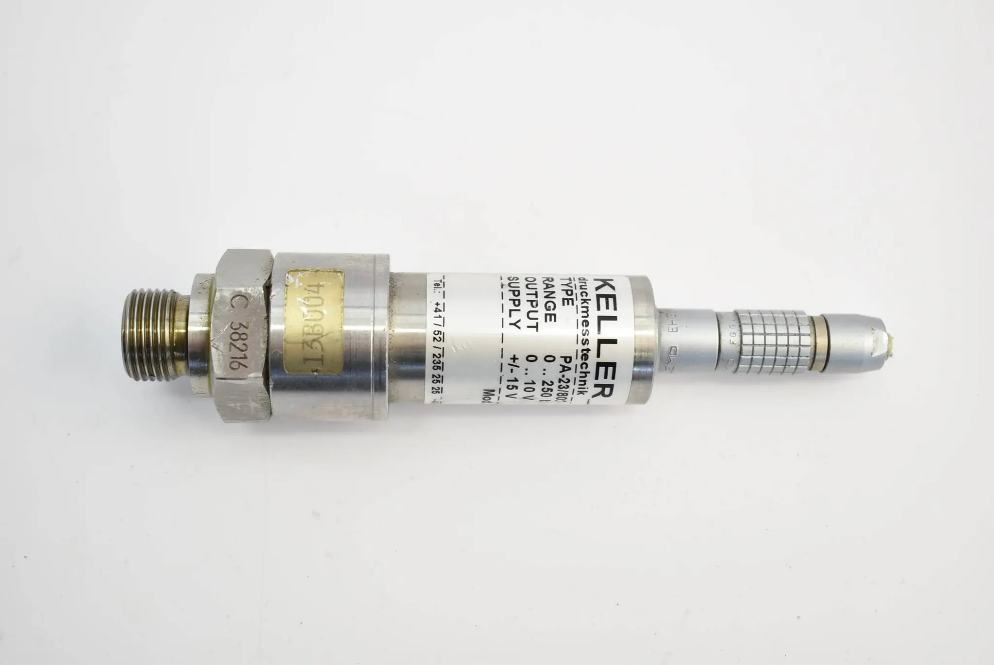 Produktfoto 1 von Keller Drucktransmitter 0-250 bar PA-23/80263C-250