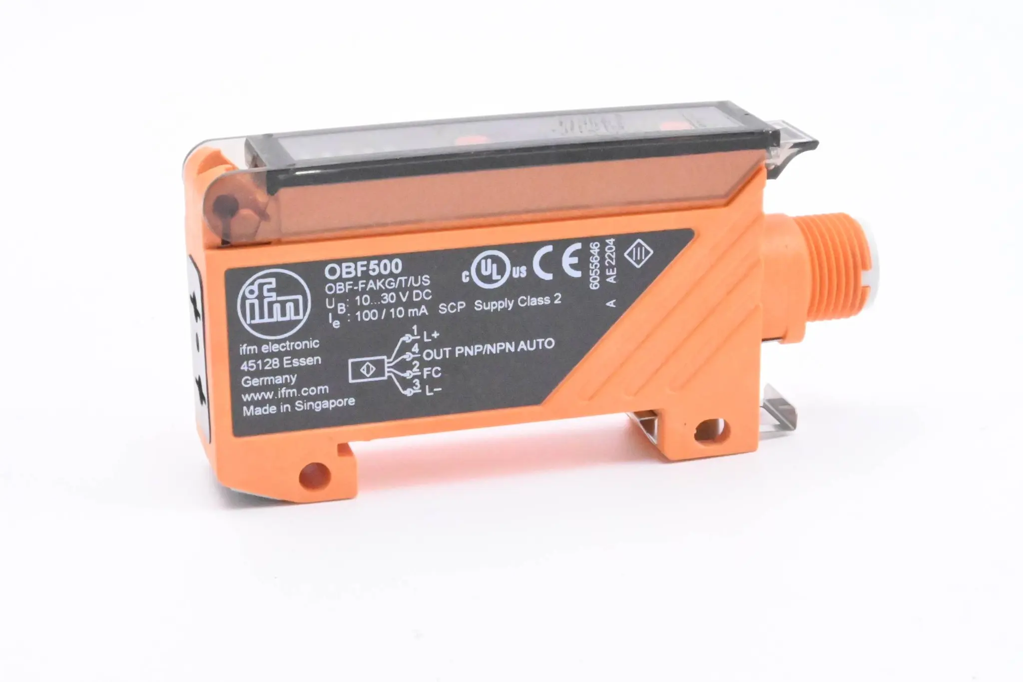 Produktfoto 1 von Ifm Electronic Fiberoptikverstärker OBF500 ( OBF-FAKG/T/US )