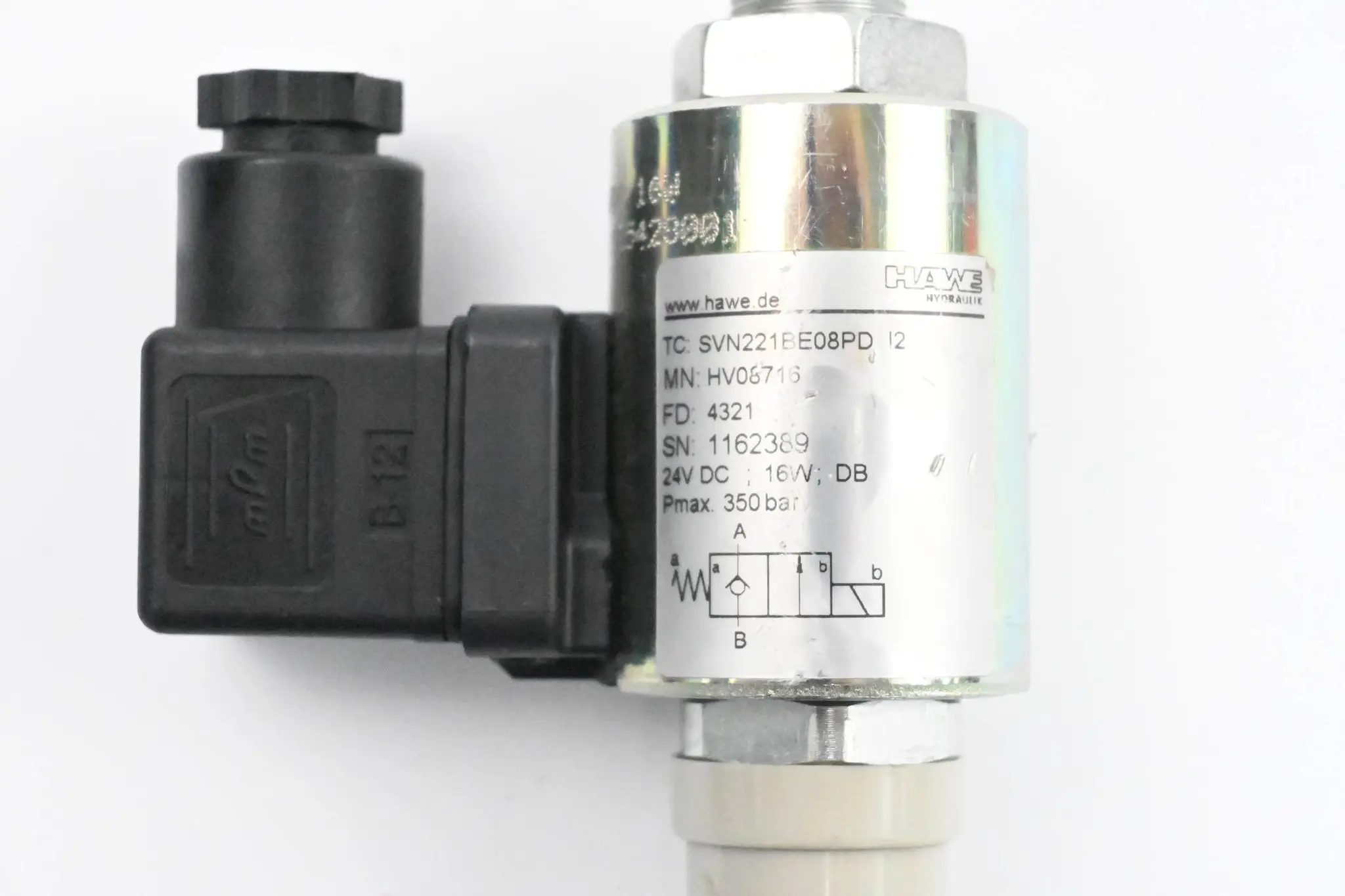 Produktfoto 1 von Hawe Wegesitzventil SVN221BE08PD ( HV08716 )