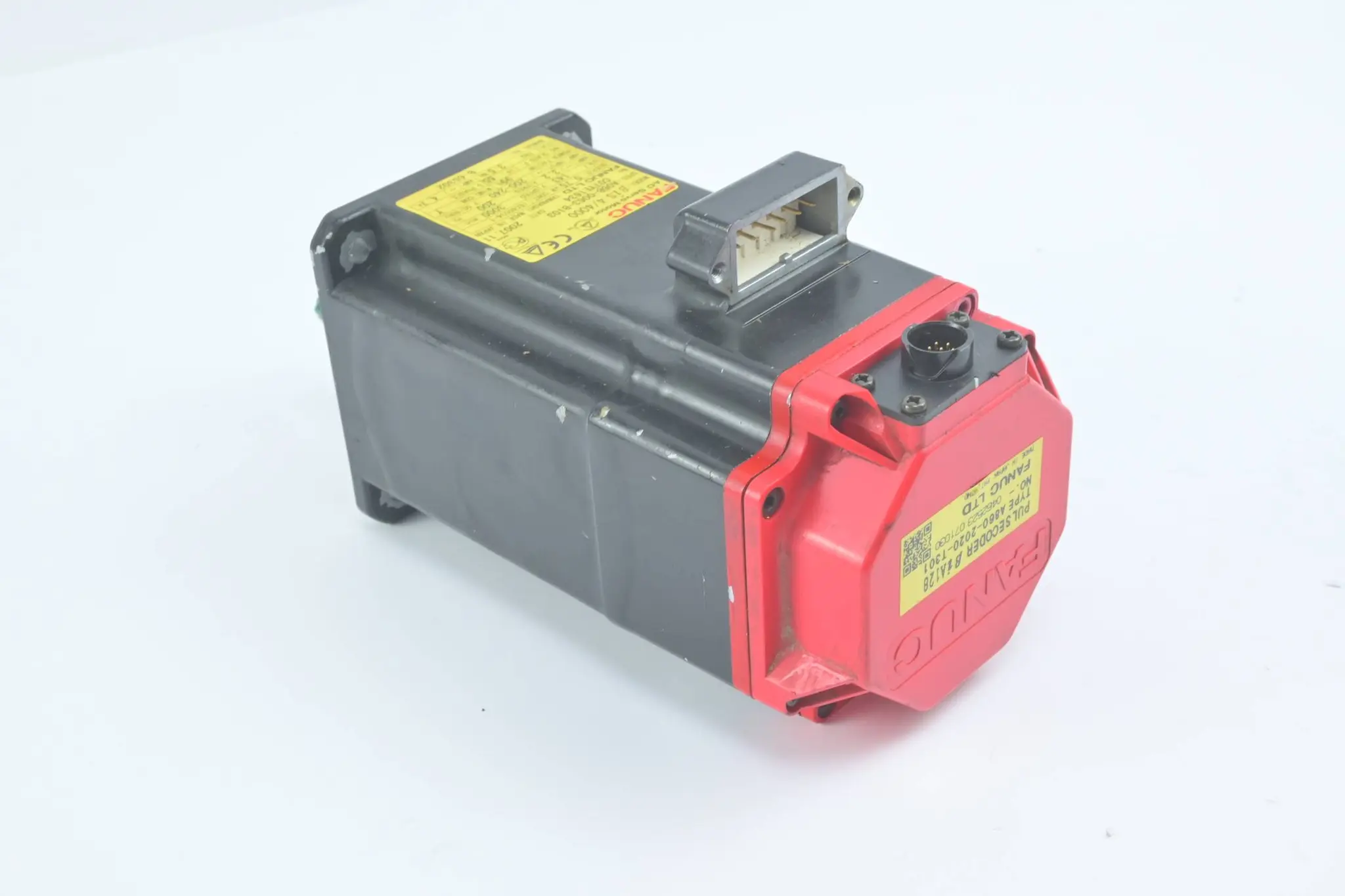 Produktfoto 1 von Fanuc AC Servo Motor A06B-0063-B103 inkl. Fanuc Impulsgeber A860-2020-T301