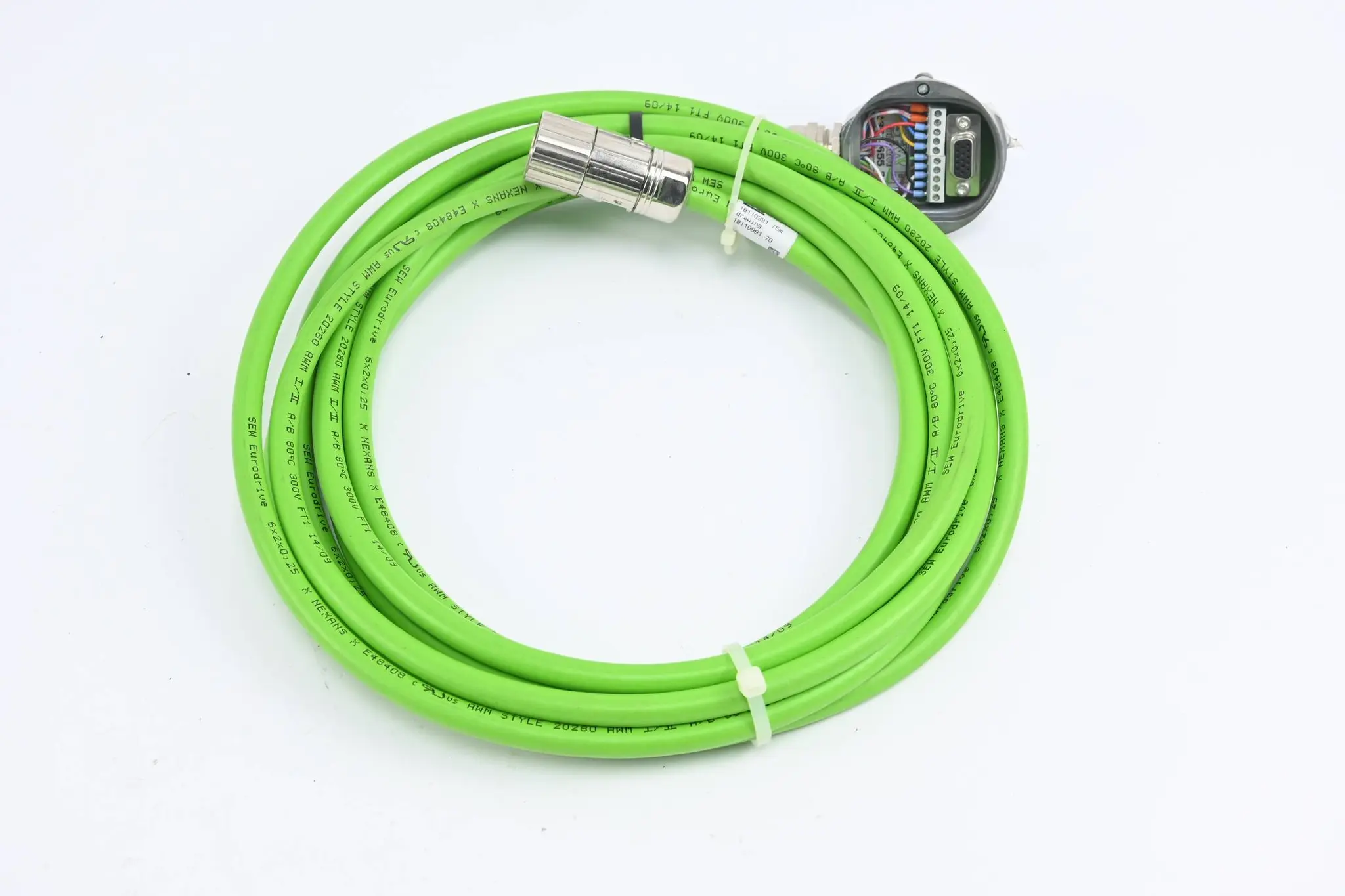 Produktfoto 1 von SEW Eurodrive Verbindungskabel 18110991/5m ( 18110991.70 ) 18110991
