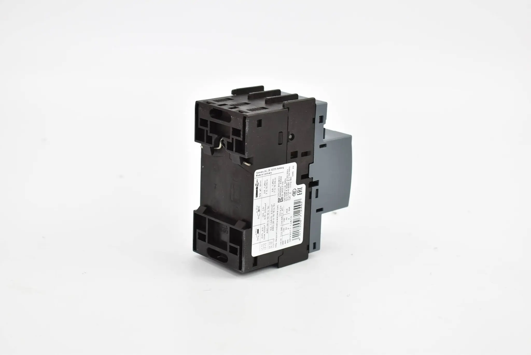 Produktfoto 1 von Siemens Sirius Leistungsschalter Baugr. S00 3RV2011-1JA10 ( 3RV2 011-1JA10 ) E2