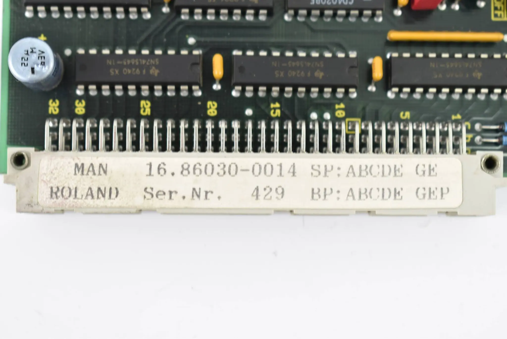 Produktfoto 1 von MAN ROLAND MS209  CPU Modul  16.86030-0014