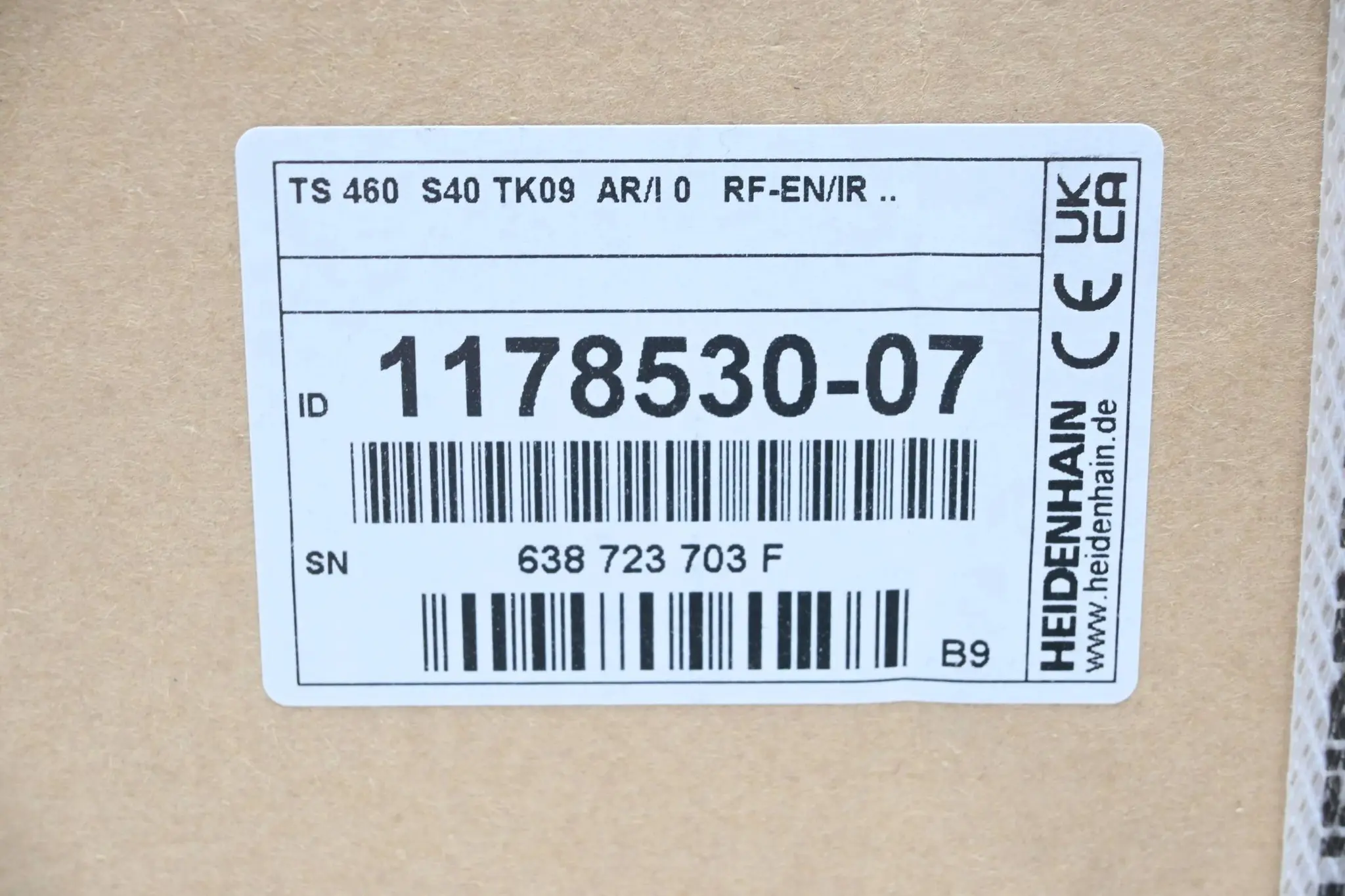 Produktfoto 1 von Heidenhain Schaltendes 3D-Tastsystem TS 460 ( 1178530-07 ) Ver. B9