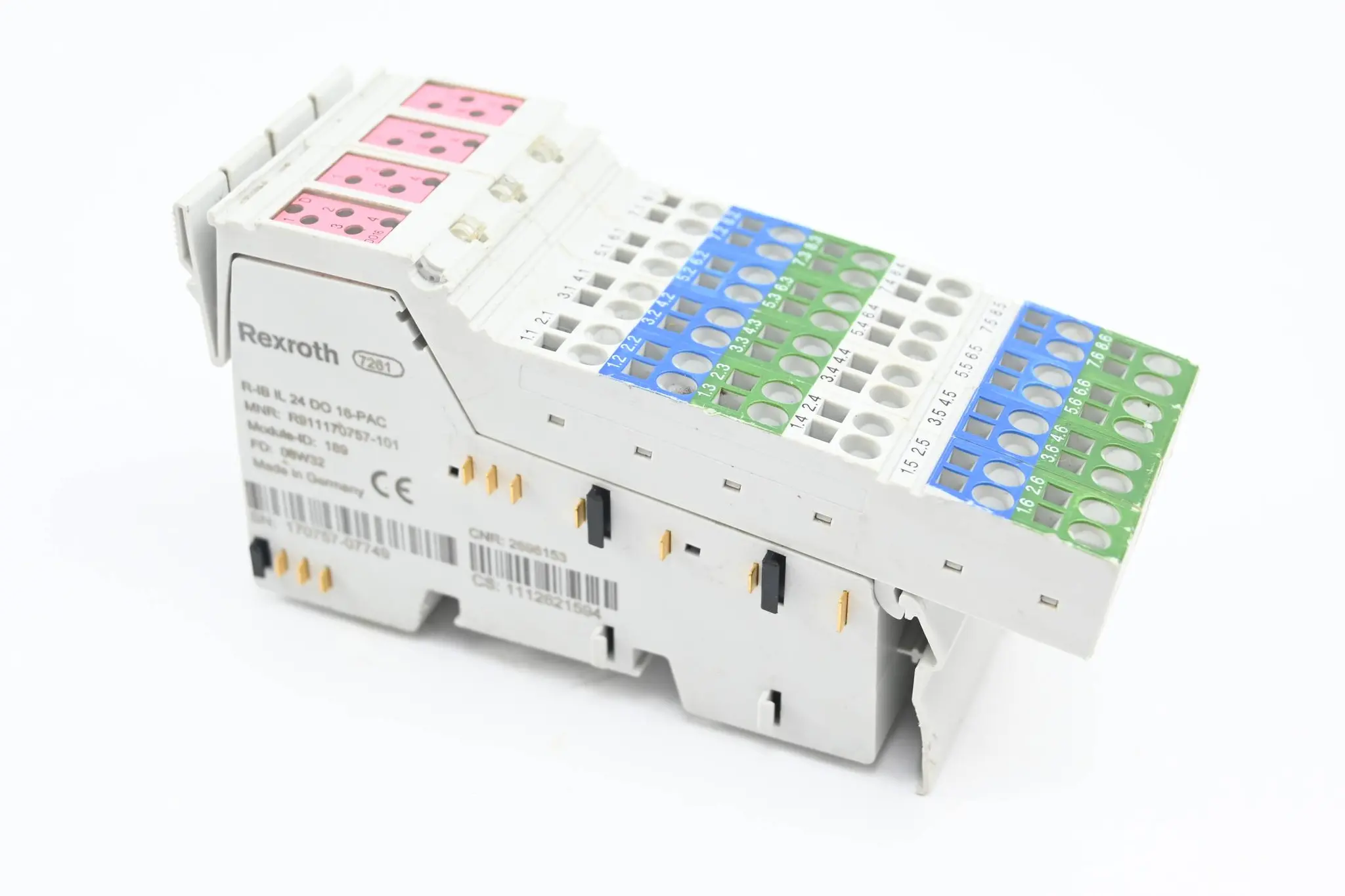 Produktfoto 1 von Rexroth Interface-Modul R-IB IL 24 DO 16-PAC ( R911170757 ) R911170757-101