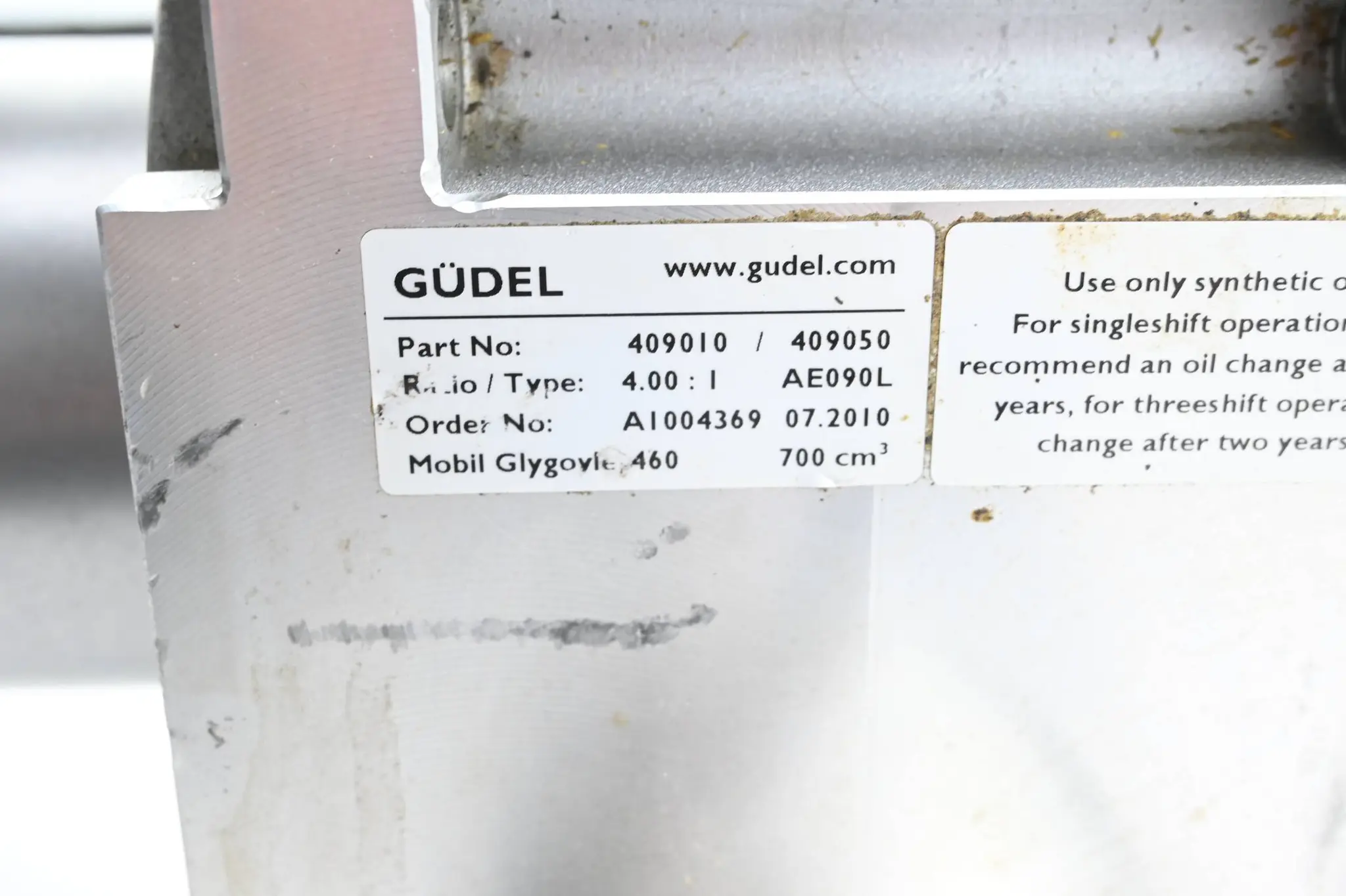 Produktfoto 1 von Güdel Getriebe AE090L ( AI004369 ) i=4.00