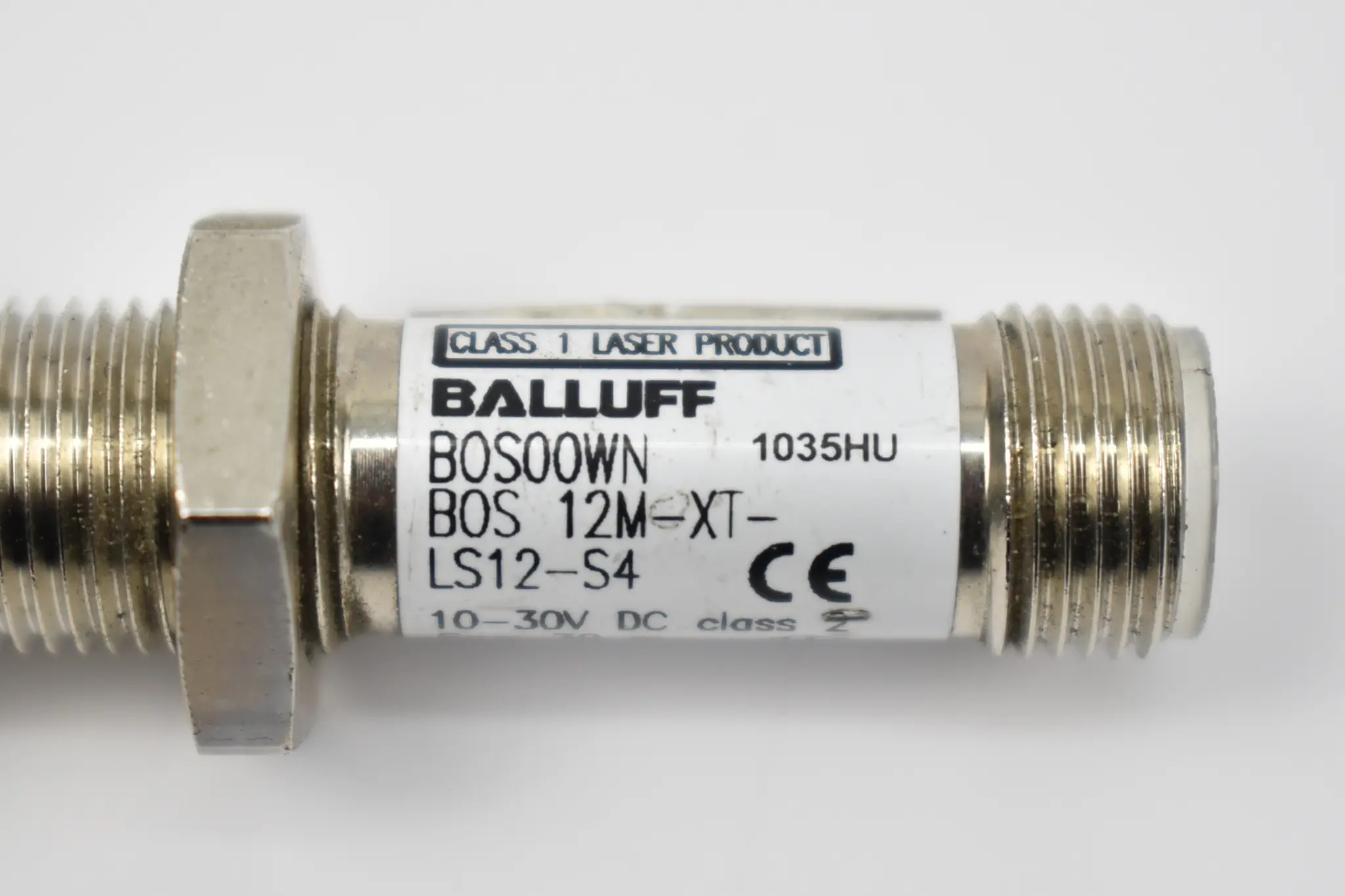 Produktfoto 1 von Balluff Einweglichtschranke BOS00WN ( BOS 12M-XT-LS12-S4 ) 10-30VDC Sn: 30m