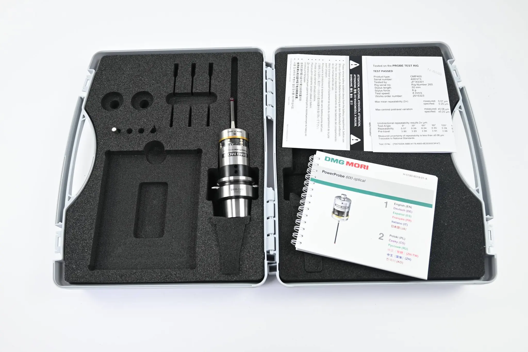 Produktfoto 1 von DMG Mori Renishaw PowerProbe 400 optical mit HSK-E50 ( A-5069-7038 )