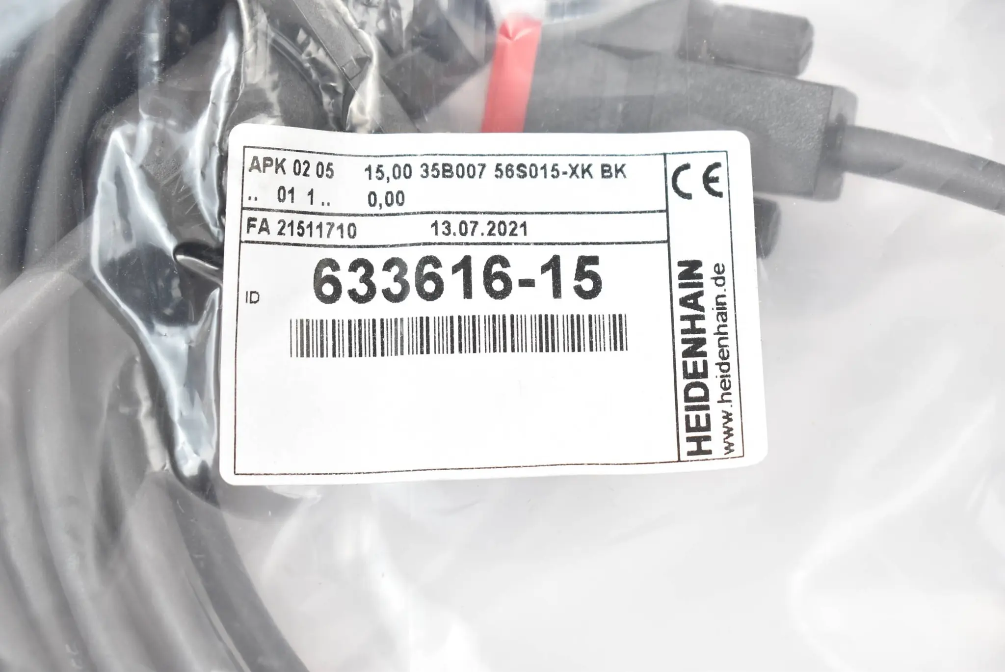 Produktfoto 1 von Heidenhain Adapterkabel 633616-15 ( 633 616-15 ) 15m