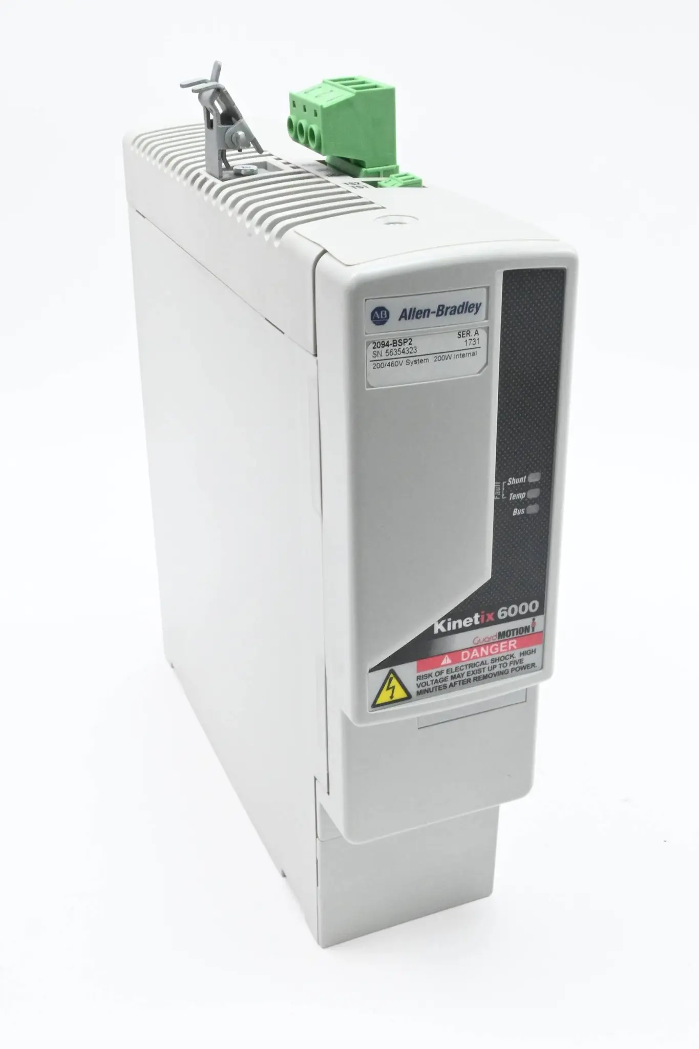 Produktfoto 1 von Allen-Bradley Kinetix 6000 Bulletin 2094 Shunt Modul 2094-BSP2 Ser. A
