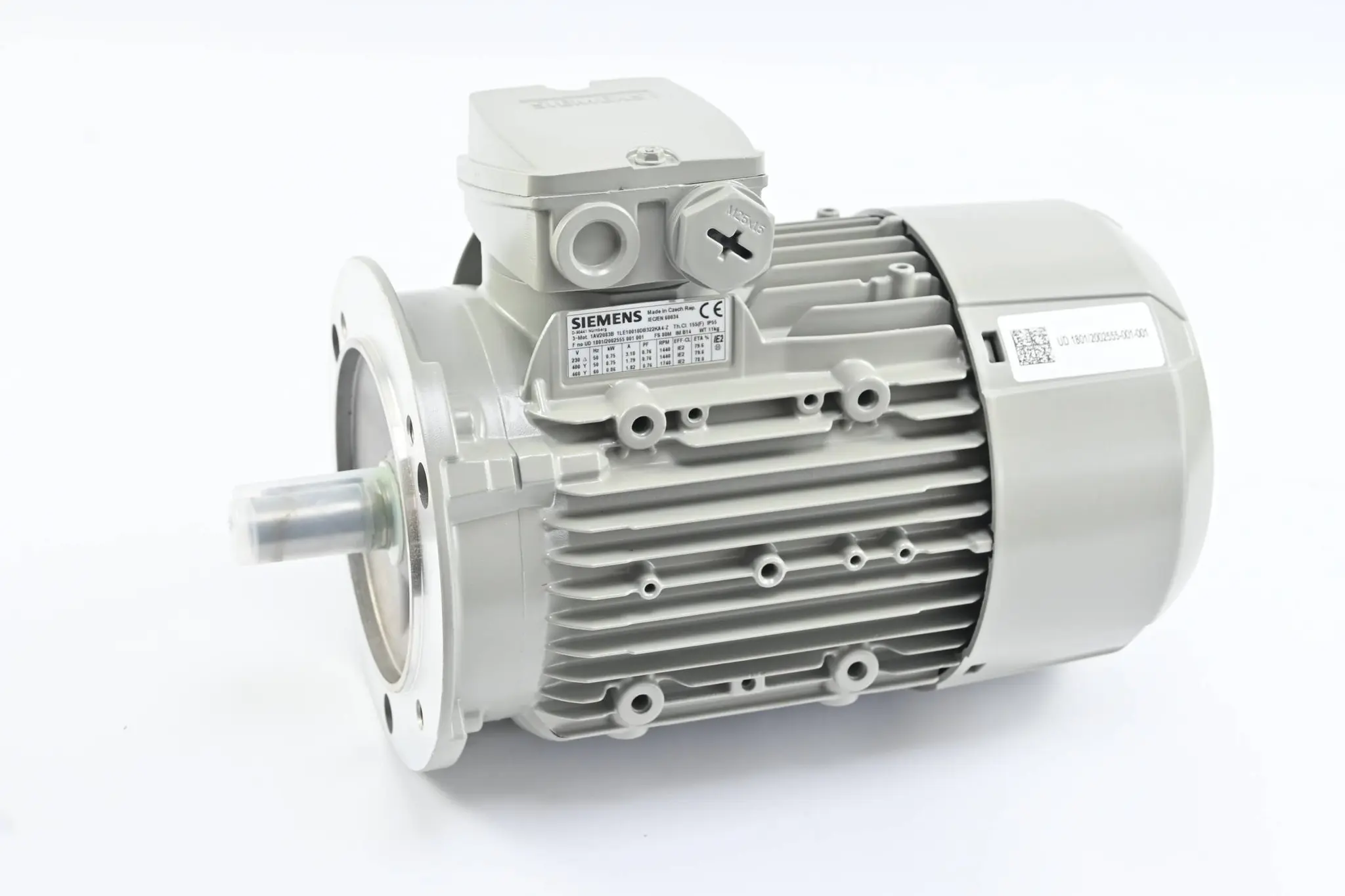 Produktfoto 1 von Siemens Niederspannungsmotor 1LE1001-0DB32-2KA4-Z ( 1LE10010DB322KA4-Z )