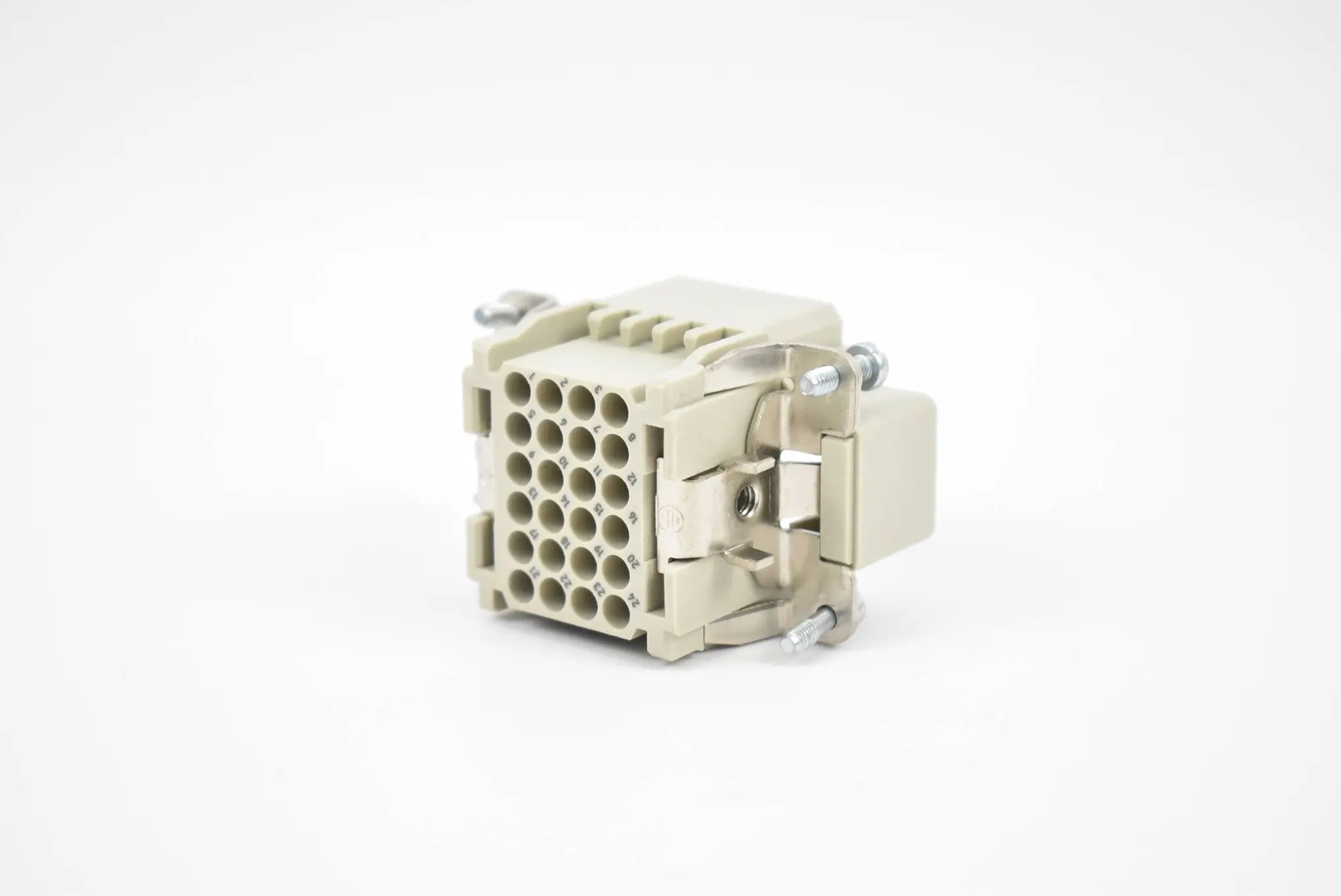 Produktfoto 1 von Harting Kontakteinsatz Crimp Han 24DD-M 09160243001 ( 09 16 024 3001 ) 600V