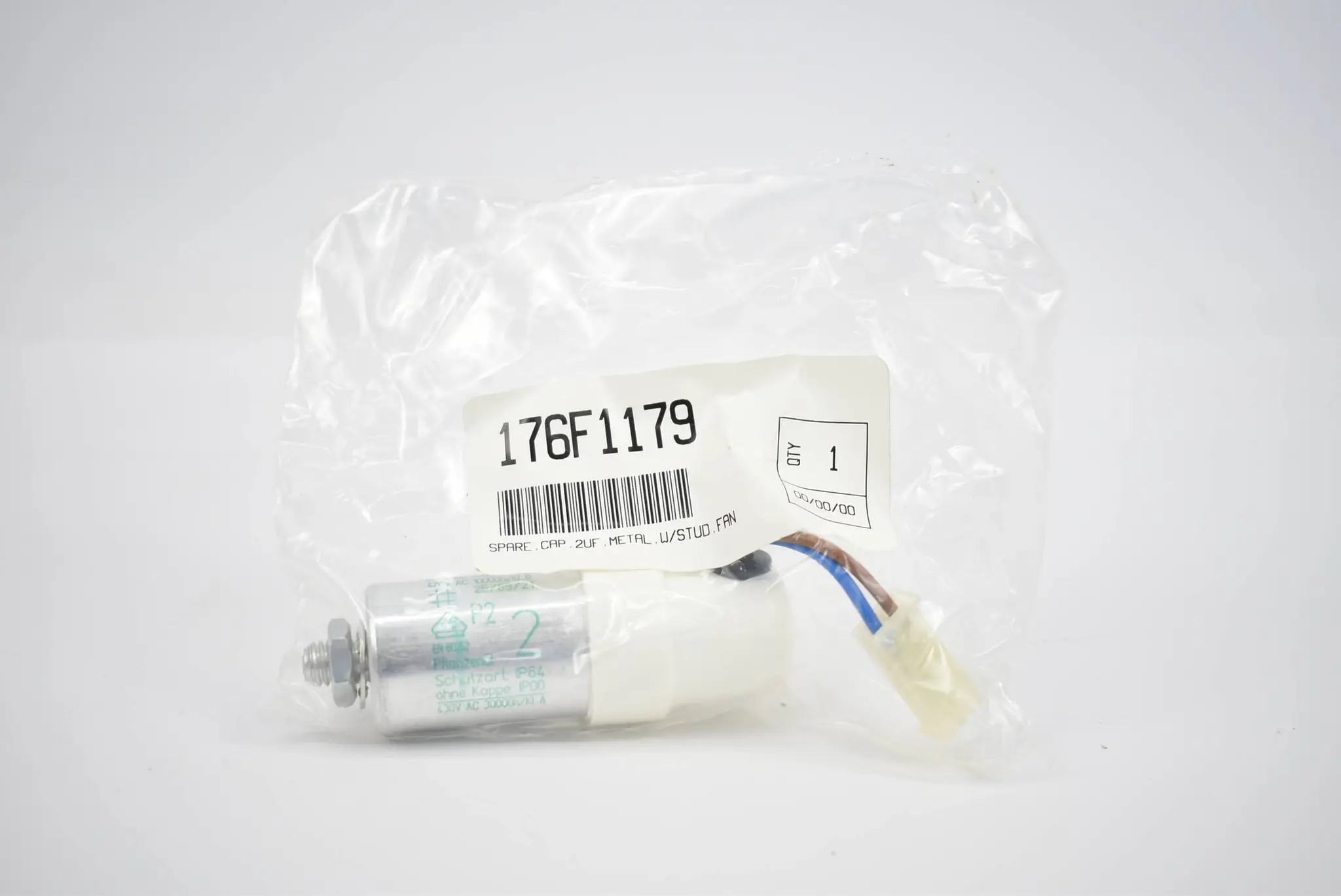 Produktfoto 1 von Lüfterkondensator für Danfoss 176F1179 ( 2 µF )