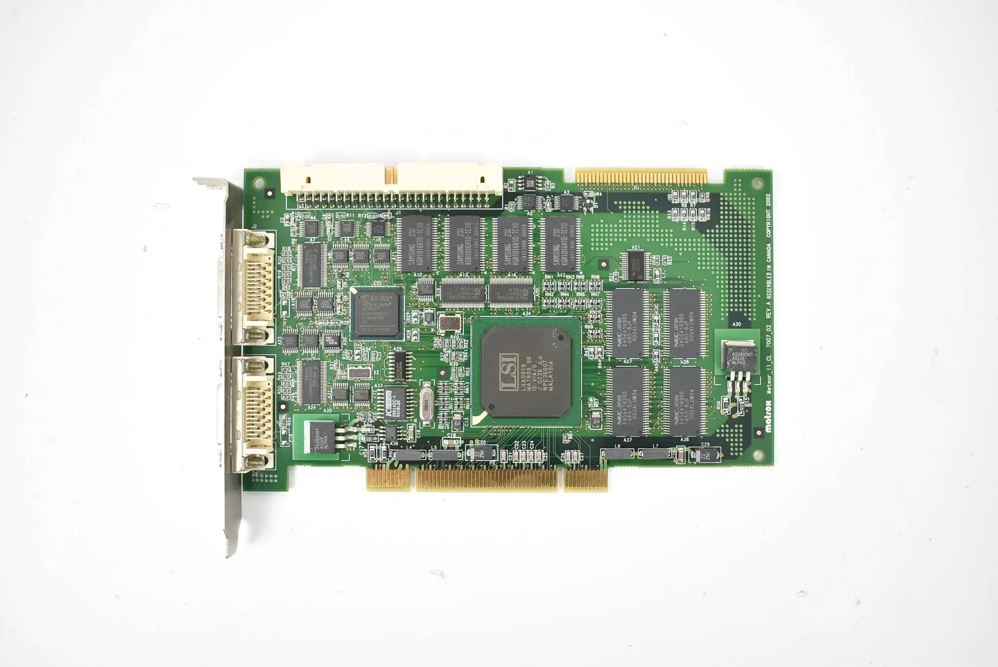 Produktfoto 1 von Matrox Card Meteor_II_CL 7007_02 Rev. A