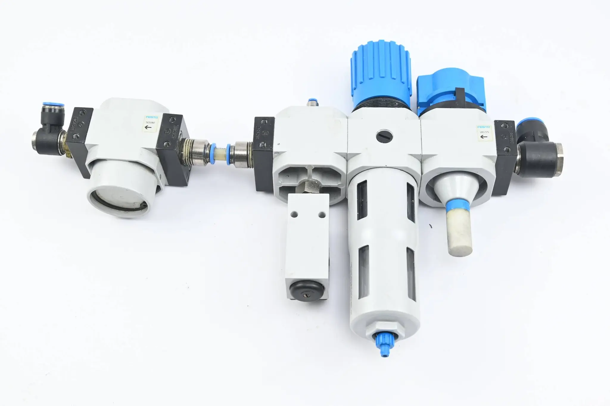 Produktfoto 1 von Festo Wartungseinheit LFR-1/2-D-MIDI-KF ( 185775 ) + HEL-1/2-D-MIDI ( 165080 )