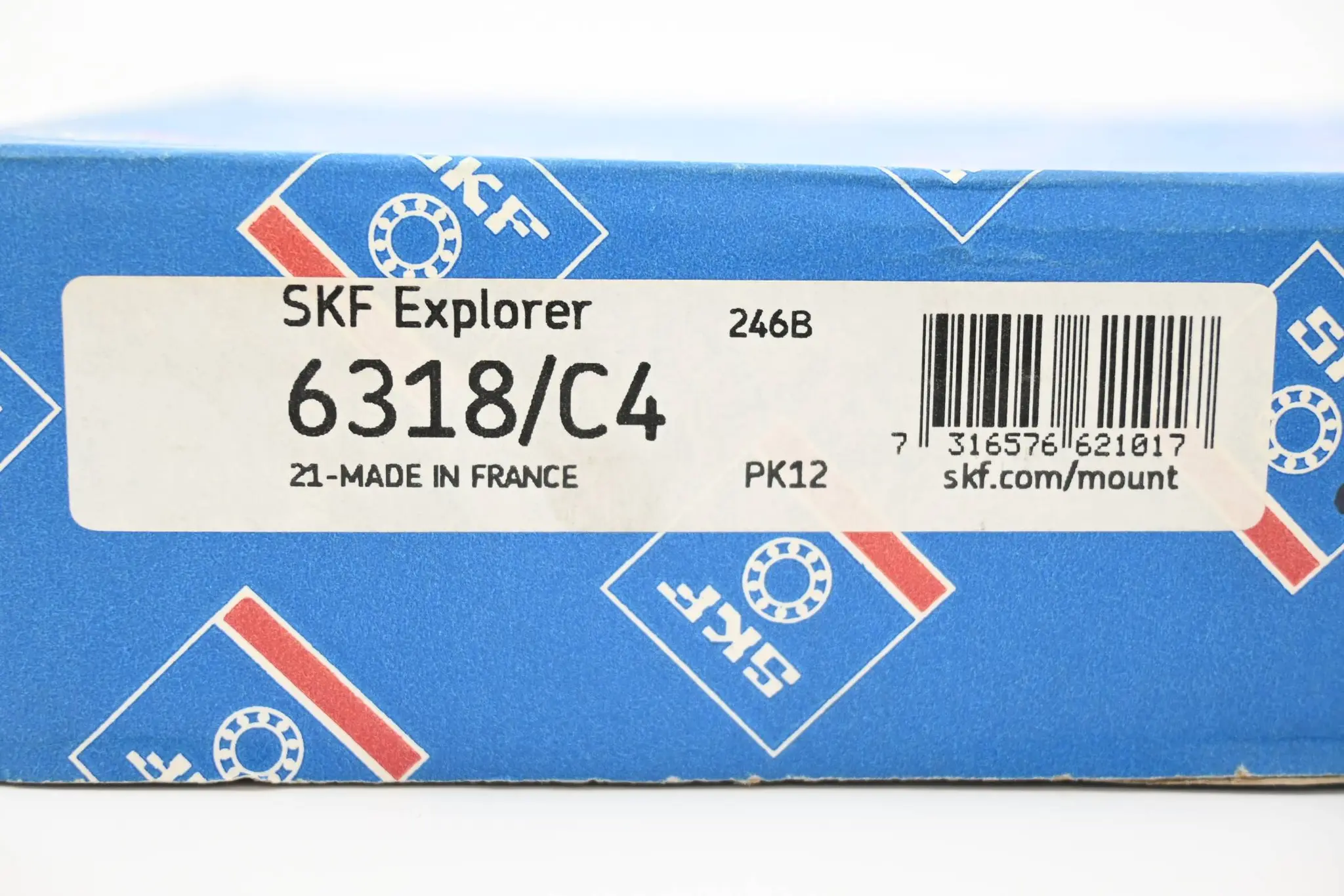 Produktfoto 1 von SKF Explorer Rillenkugellager 6318/C4