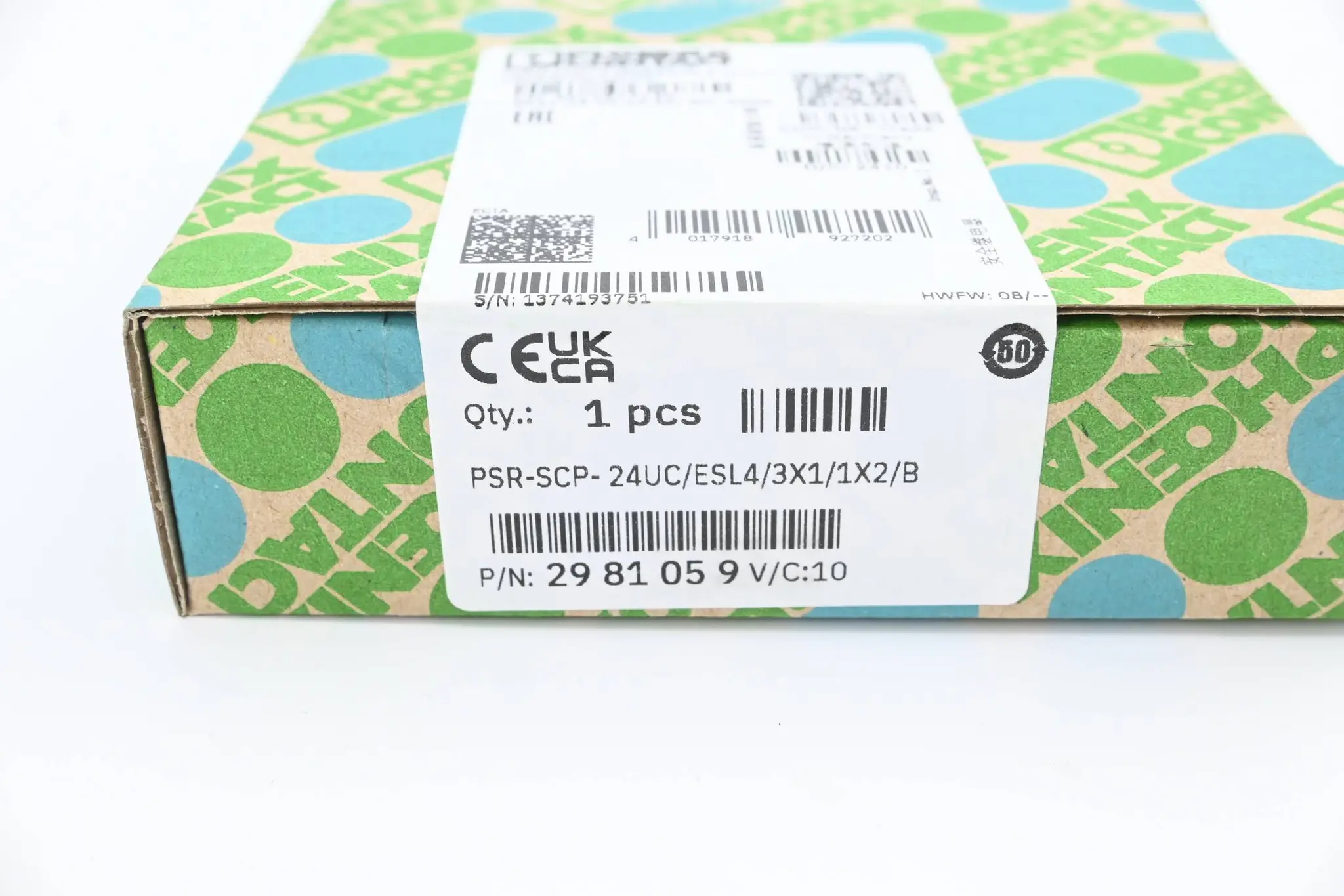 Produktfoto 1 von Phoenix Contact Sicherheitsrelais PSR-SCP- 24UC/ESL4/3X1/1X2/B ( 2981059 )