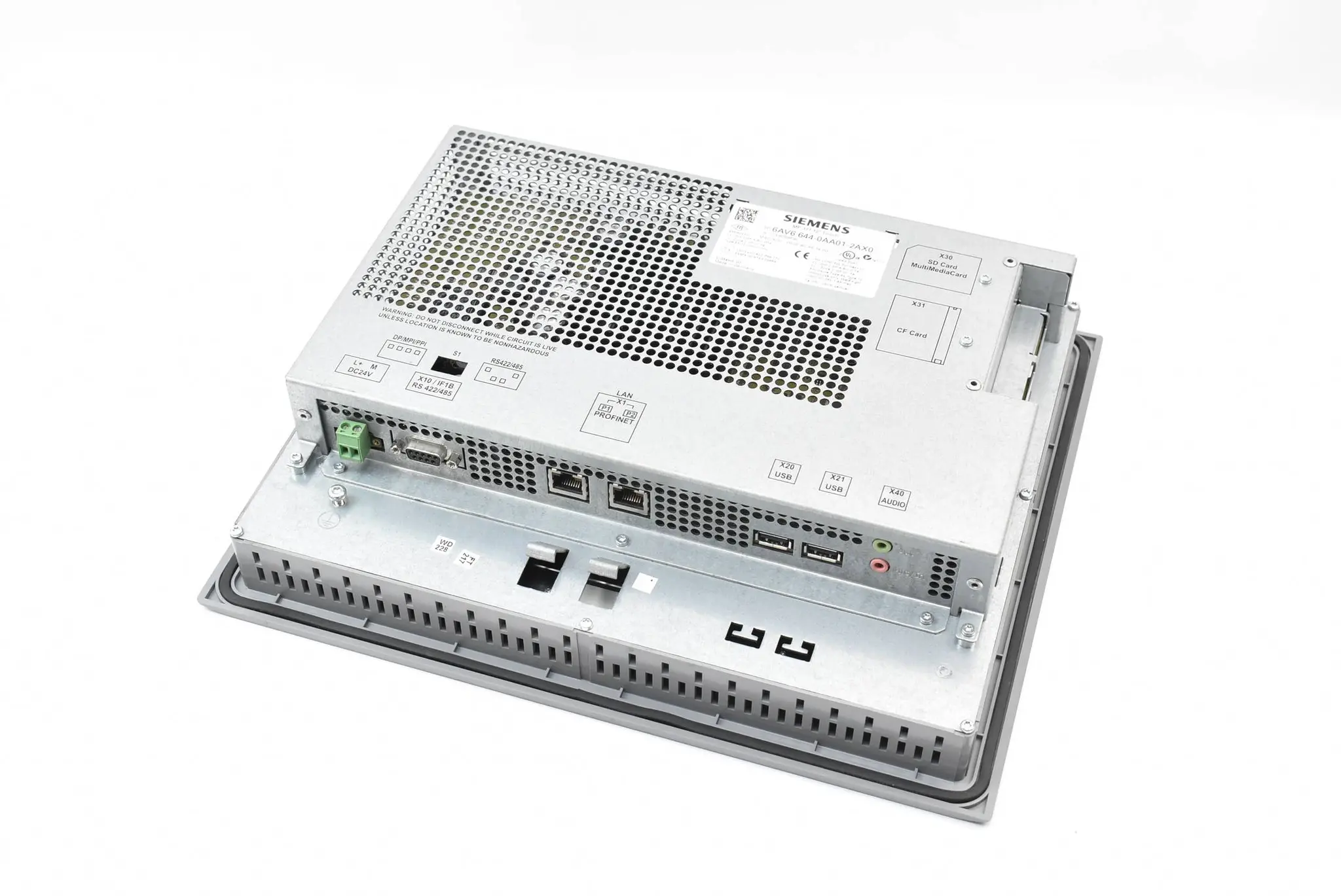Produktfoto 1 von Siemens Simatic MP 377 12" Touch 6AV6644-0AA01-2AX0 ( 6AV6 644-0AA01-2AX0 ) E07
