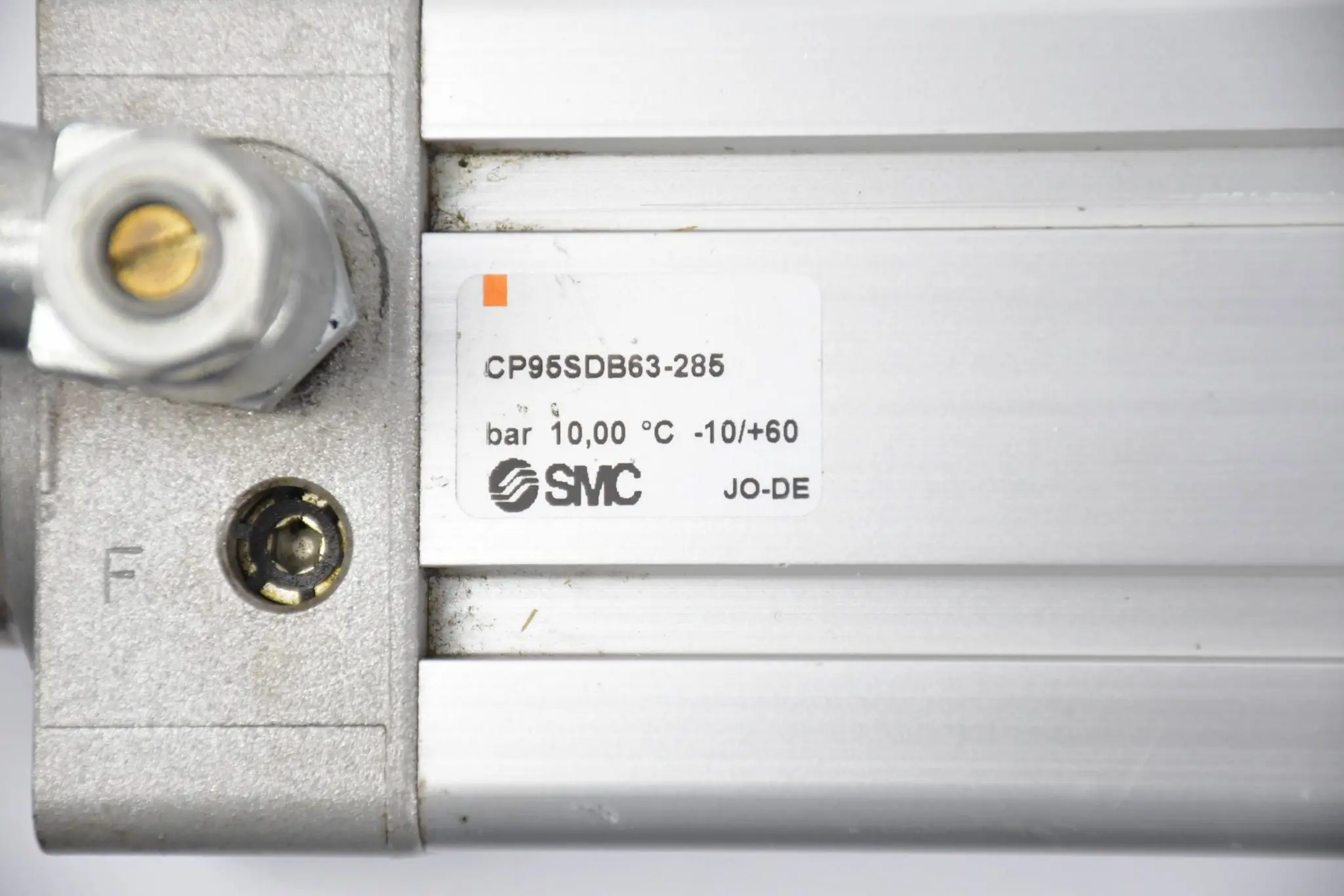 Produktfoto 1 von SMC ISO/VDMA-Zylinder (ISO 6431), doppeltwirkend mit Verriegelung CP95SDB63-285
