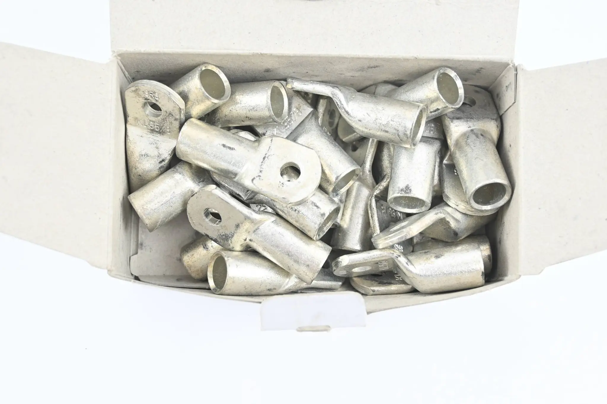 Produktfoto 1 von Klauke 25 Stück Rohrkabelschuh verzinnt 8R8 ( 95QMM M8 )