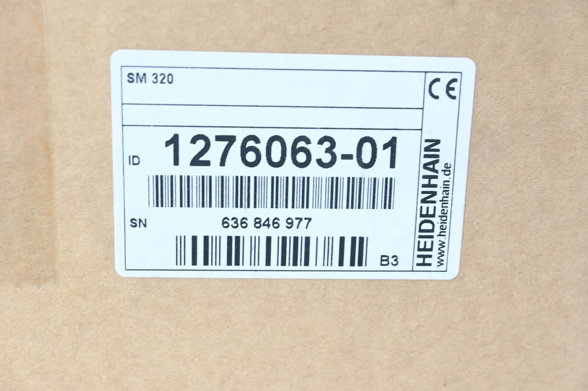 Produktfoto 1 von Heidenhain Spannungsschutzmodul SM 320 ( 1276063-01 ) Ver. B3