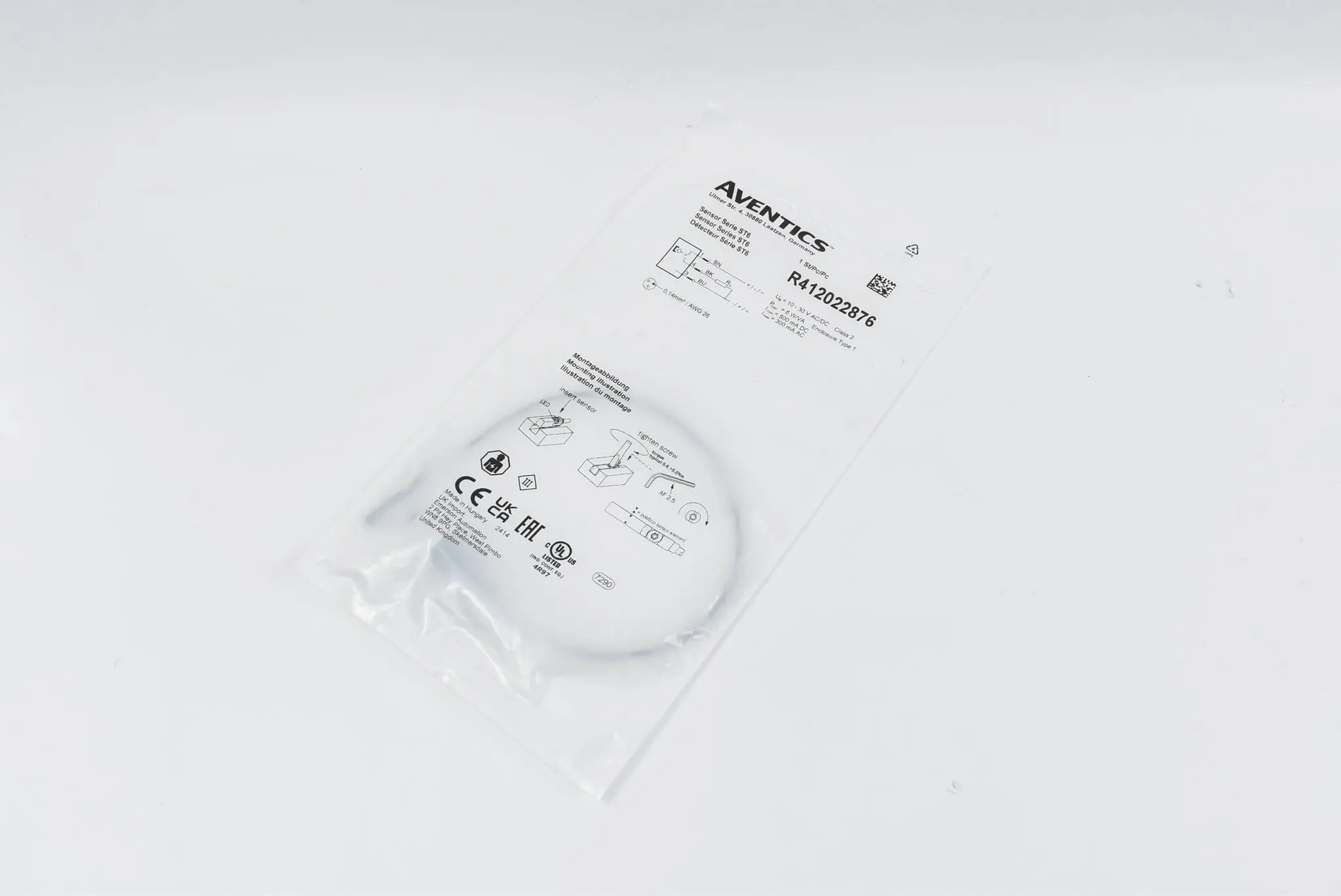 Produktfoto 1 von Aventics Sensor Serie ST6 ( R412022876 )