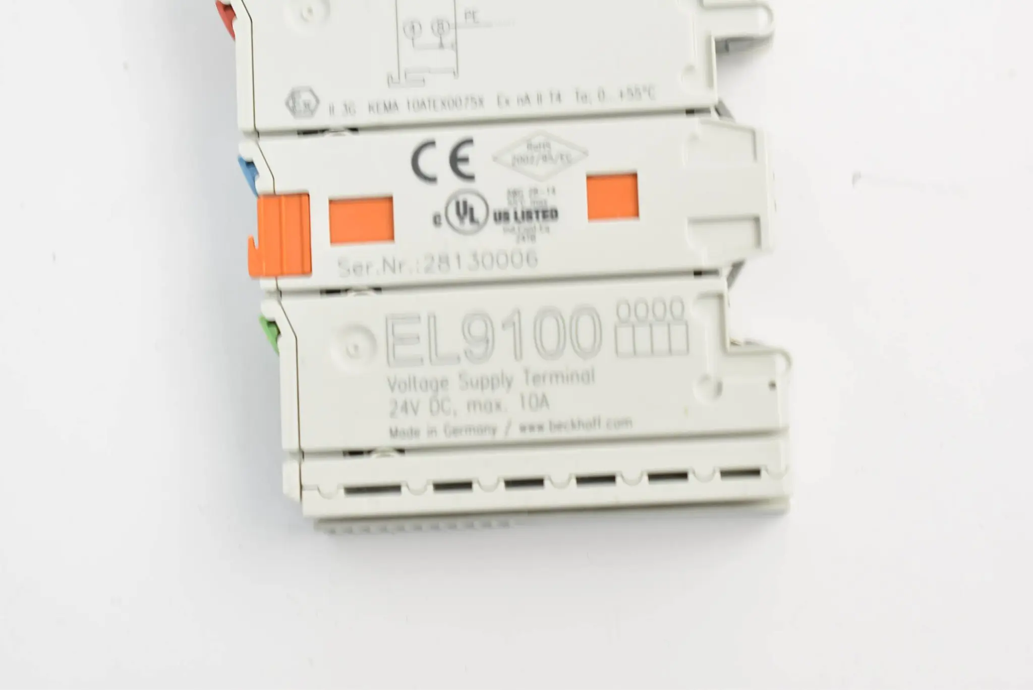Produktfoto 1 von Beckhoff Potenzialeinspeiseklemme EL9100 ( EL 9100 )