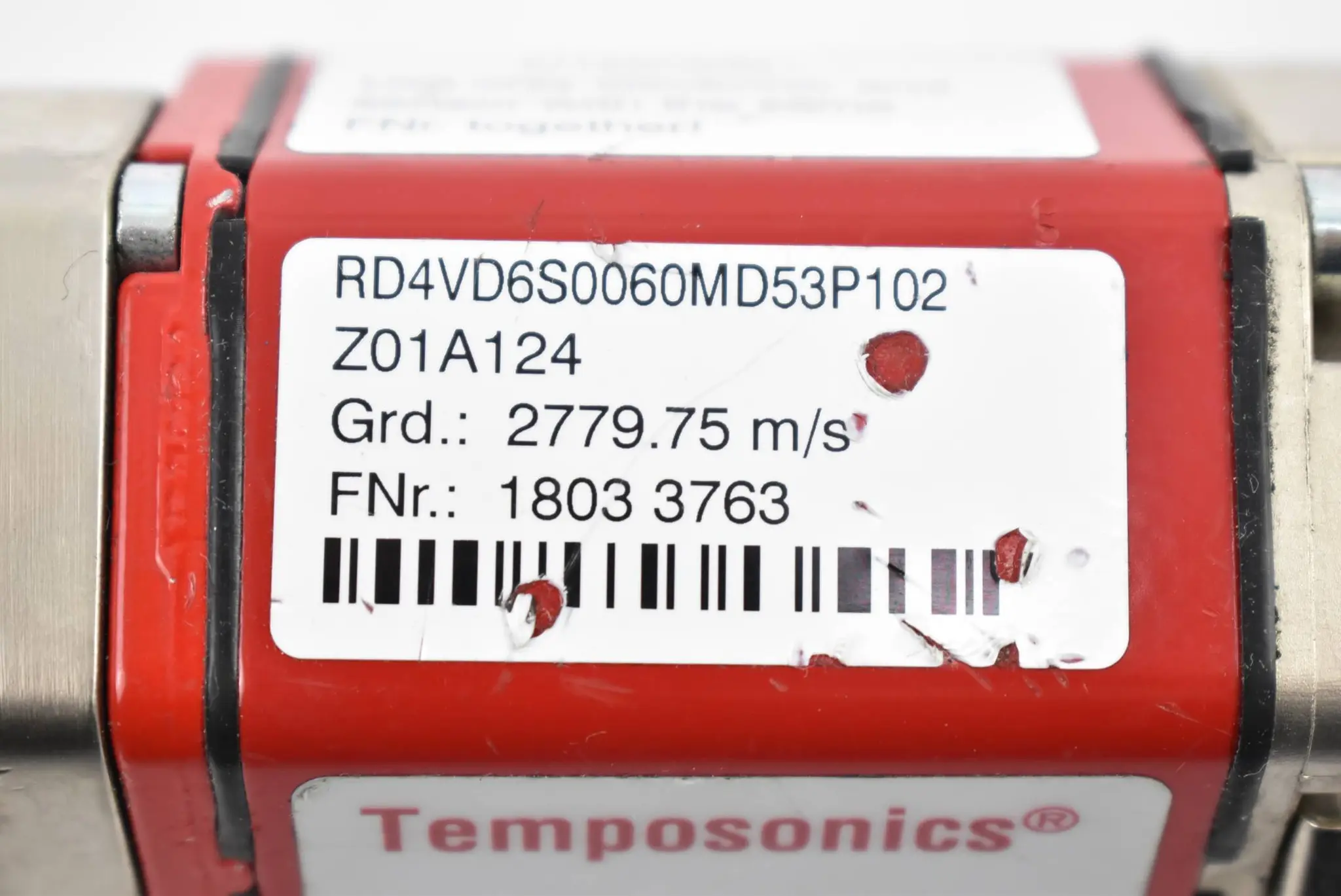 Produktfoto 1 von MTS Temposonics Wegesensor R-Series RD4VD6S0060MD53P102 ( Z01A124 ) + Fühler