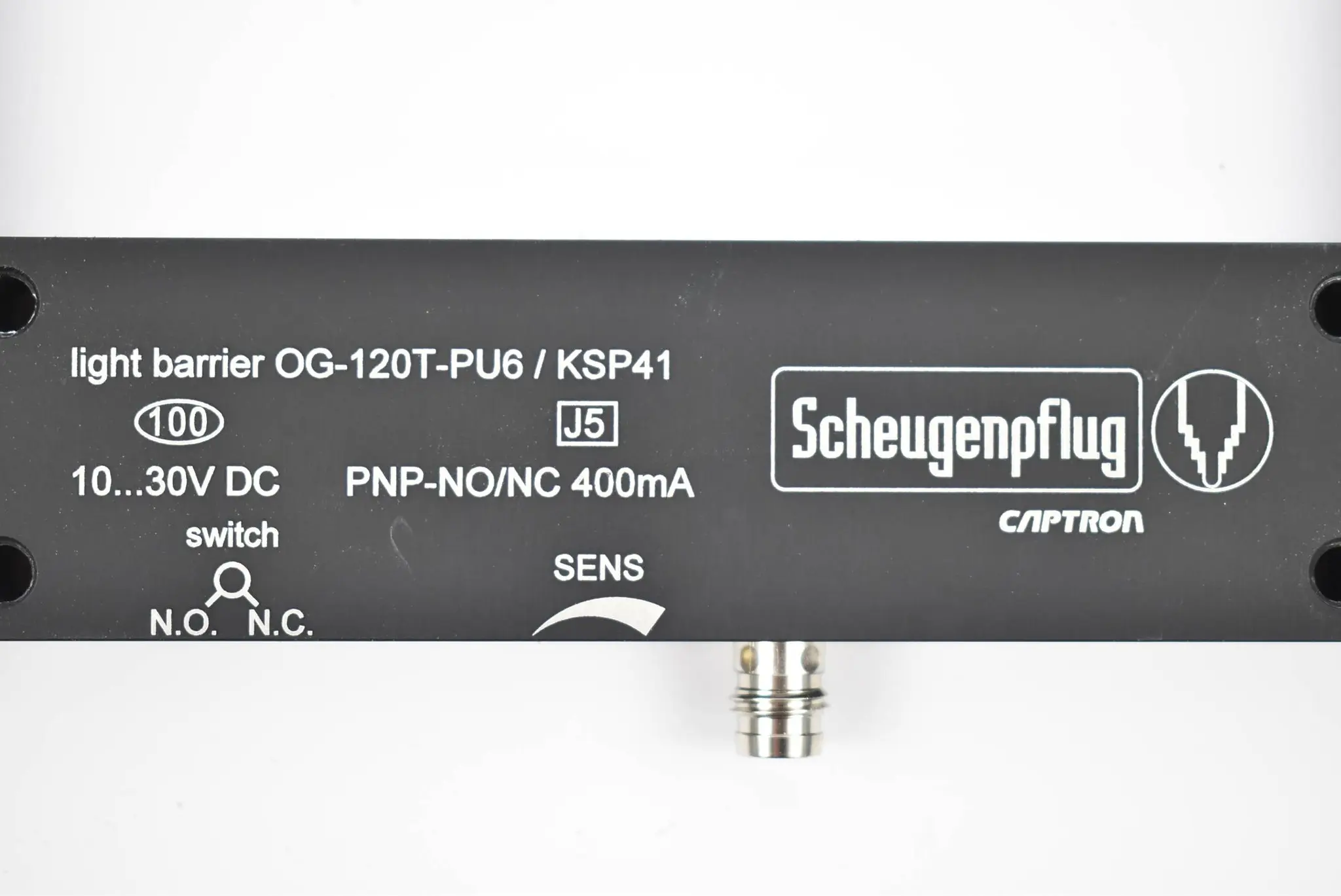 Produktfoto 1 von Scheugenpflug Captron Gabellichtschranke OG-120T-PU6/KSP41 ( 10-30VDC 400mA )