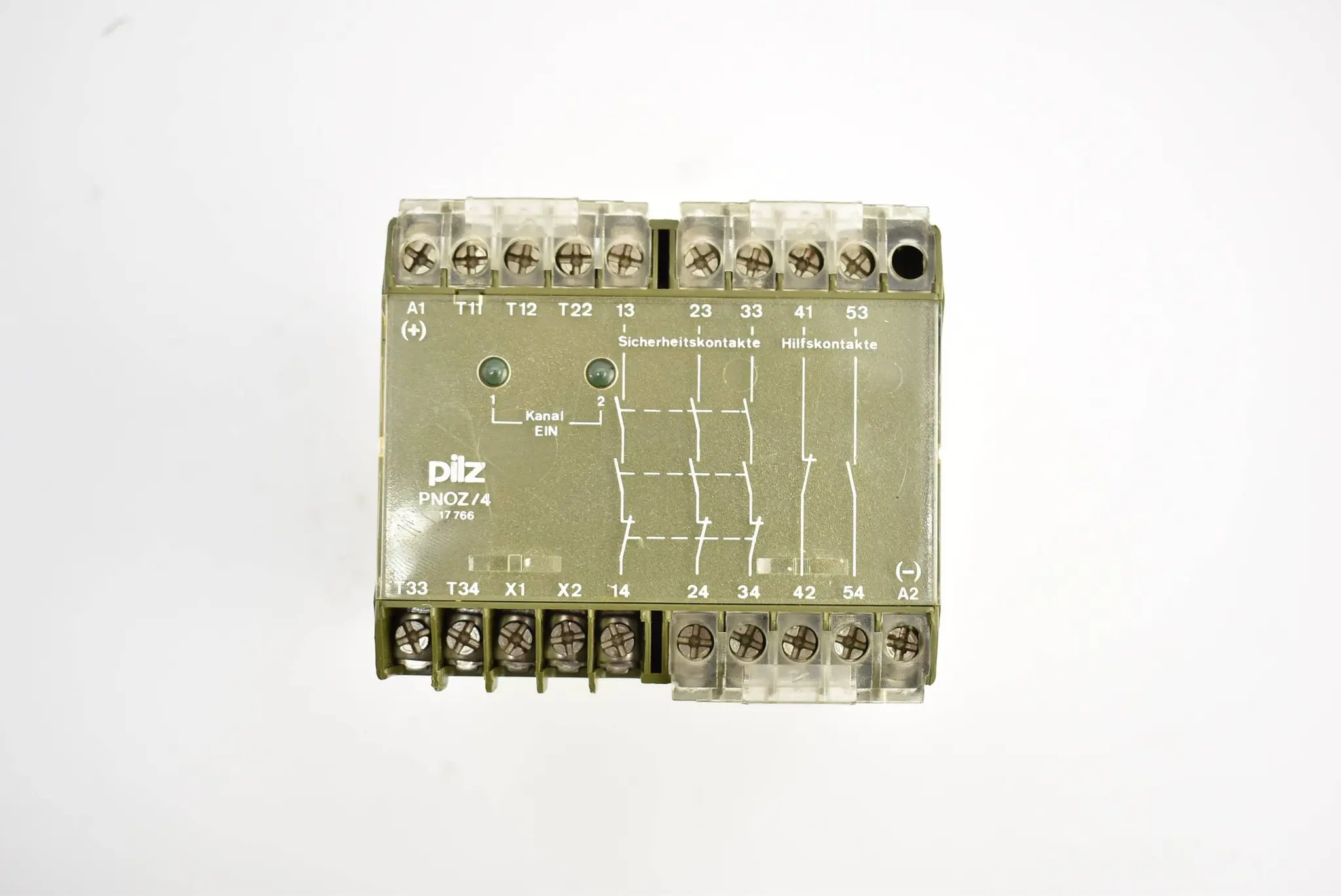 Produktfoto 1 von Pilz Relais PNOZ /4 24VDC 3S / 1S1Ö 8W ( 474995 )