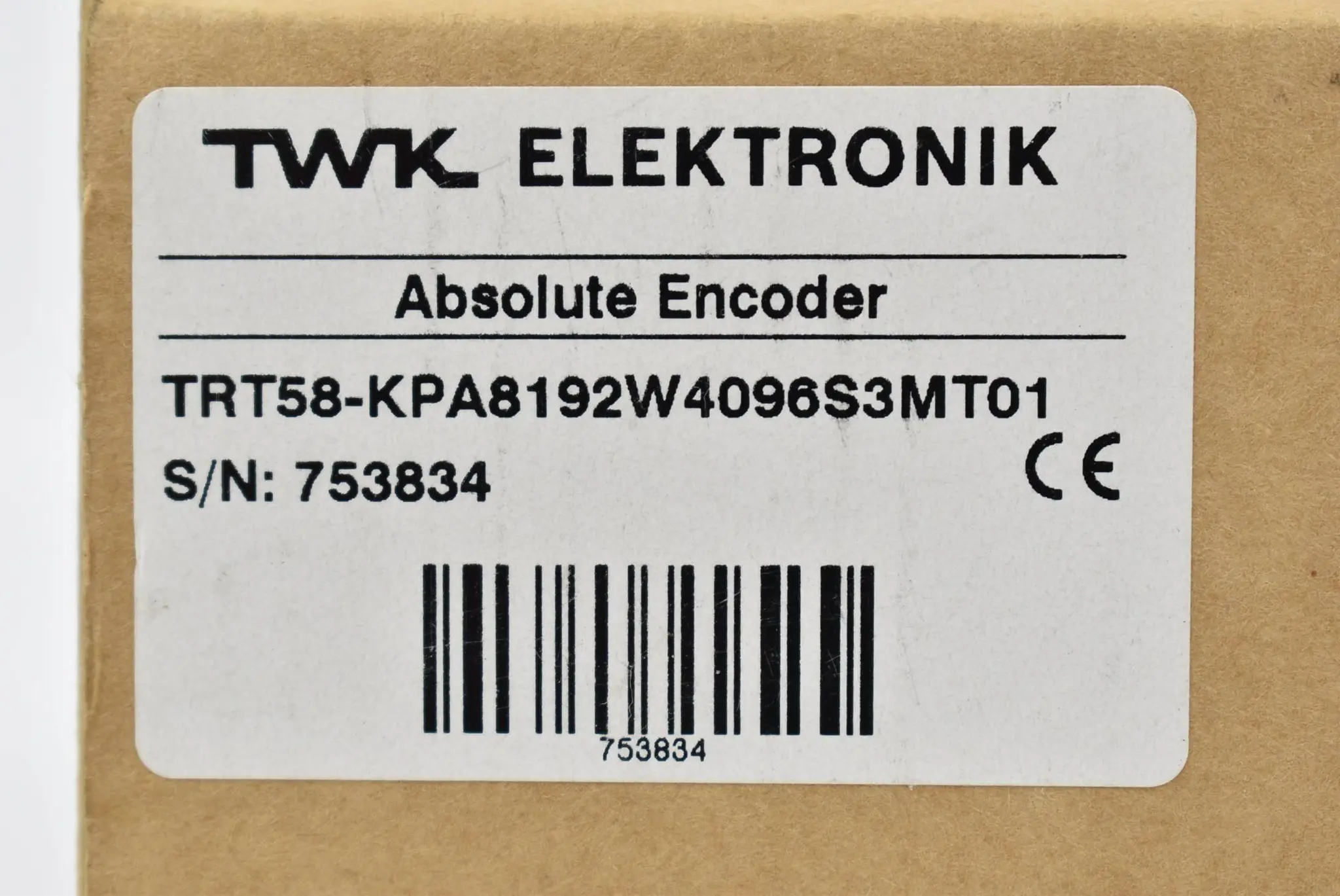Produktfoto 1 von TWK elektronik Absolute Encoder TRT58-KPA8192W4096S3MT01