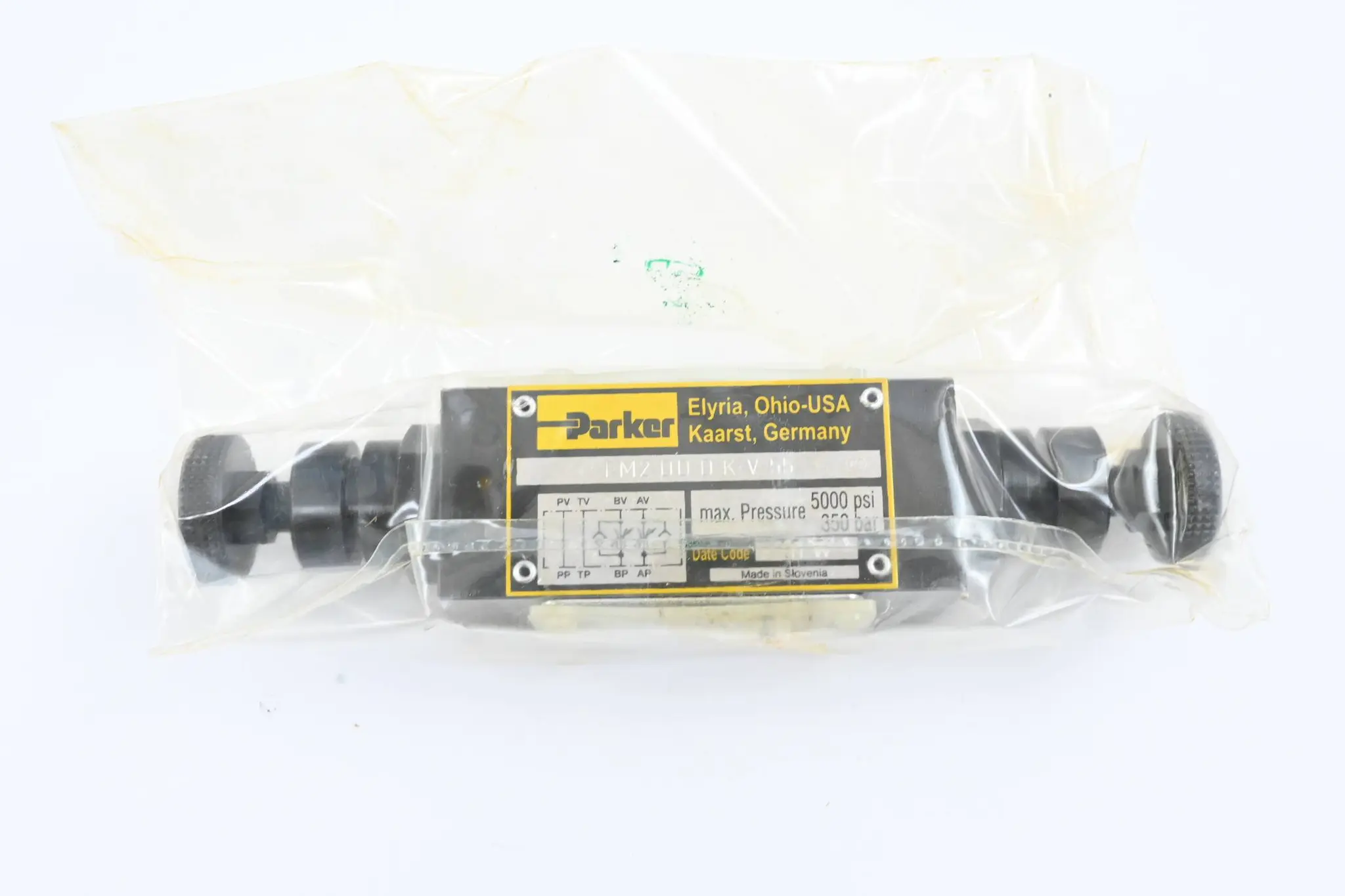 Produktfoto 1 von Parker Drosselrückschlagventil FM2 DD D K V 55 ( FM2DDDKV55 )