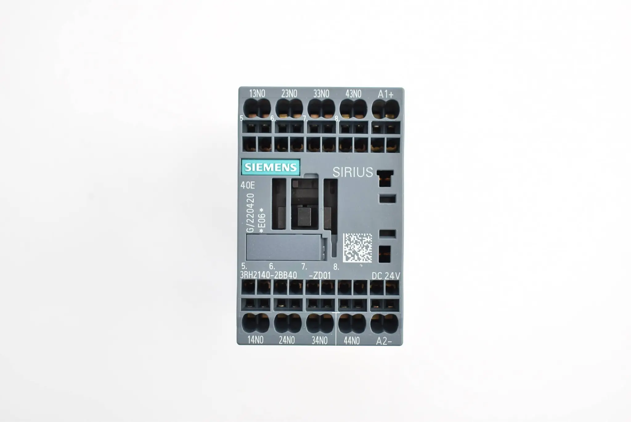 Produktfoto 1 von Siemens sirius Hilfsschütz DC 24 V 4S 3RH2140-2BB40 ( 3RH2 140-2BB40 )
