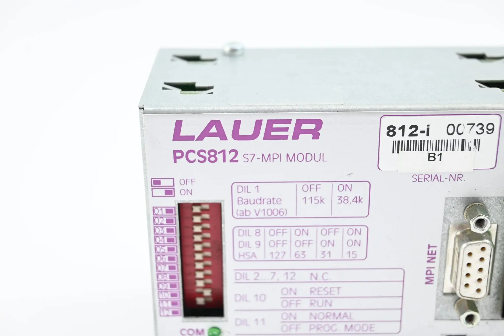 Produktfoto 1 von Lauer PCS812 S7-MPI Modul