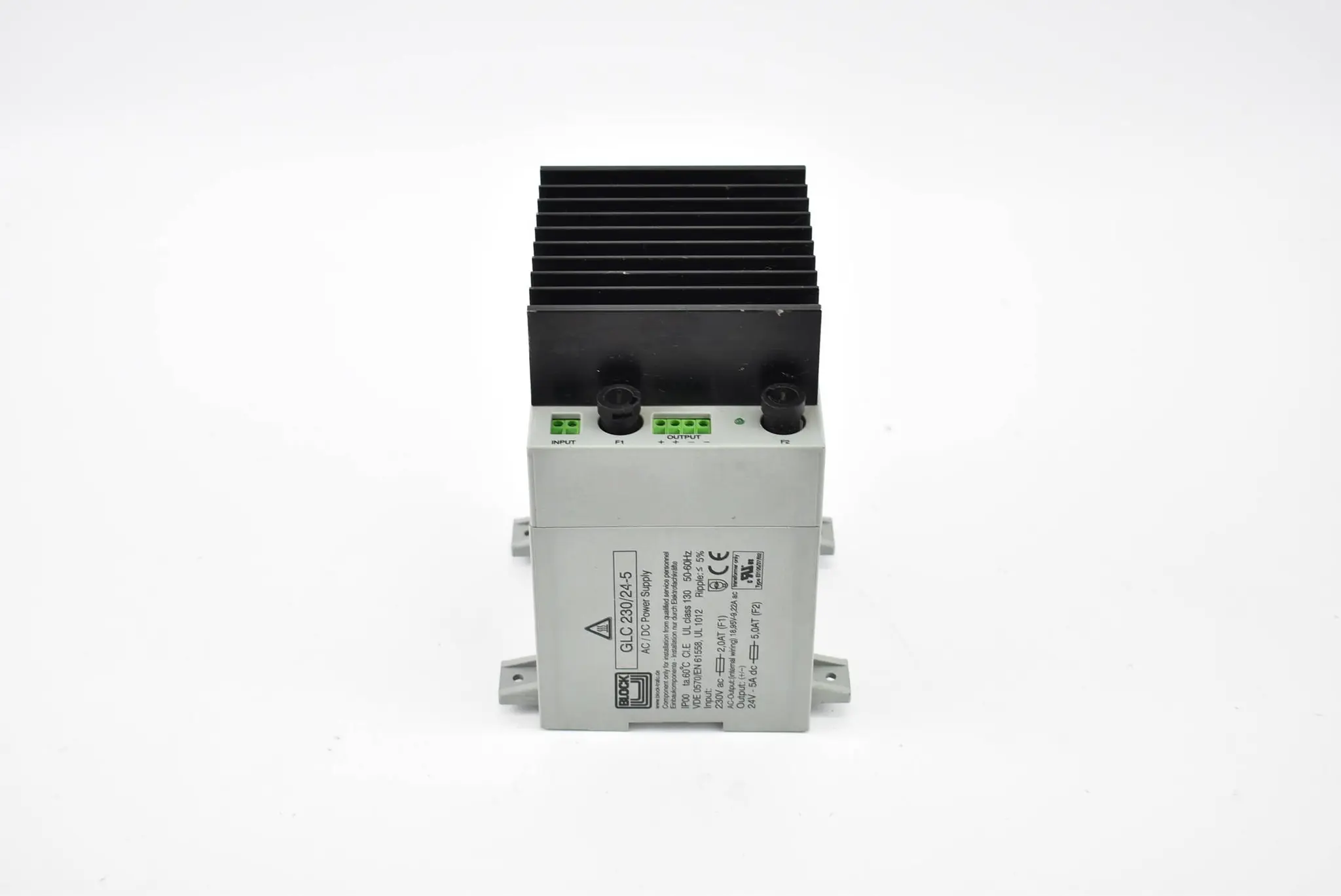 Produktfoto 1 von Block AC/DC Stromversorgung 50-60Hz 230VAC GLC 230/24-5