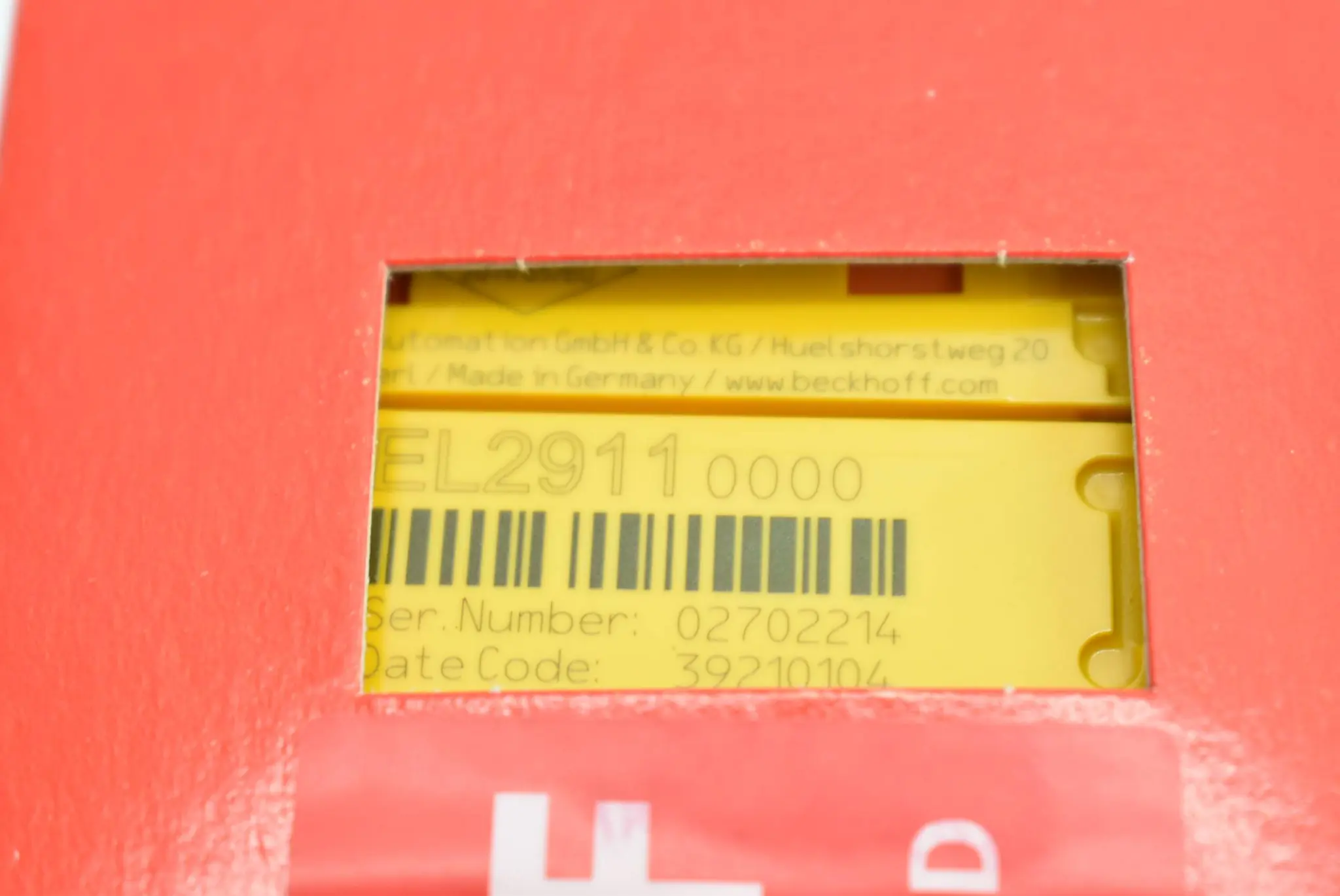 Produktfoto 1 von Beckhoff EtherCAT-Klemme EL2911