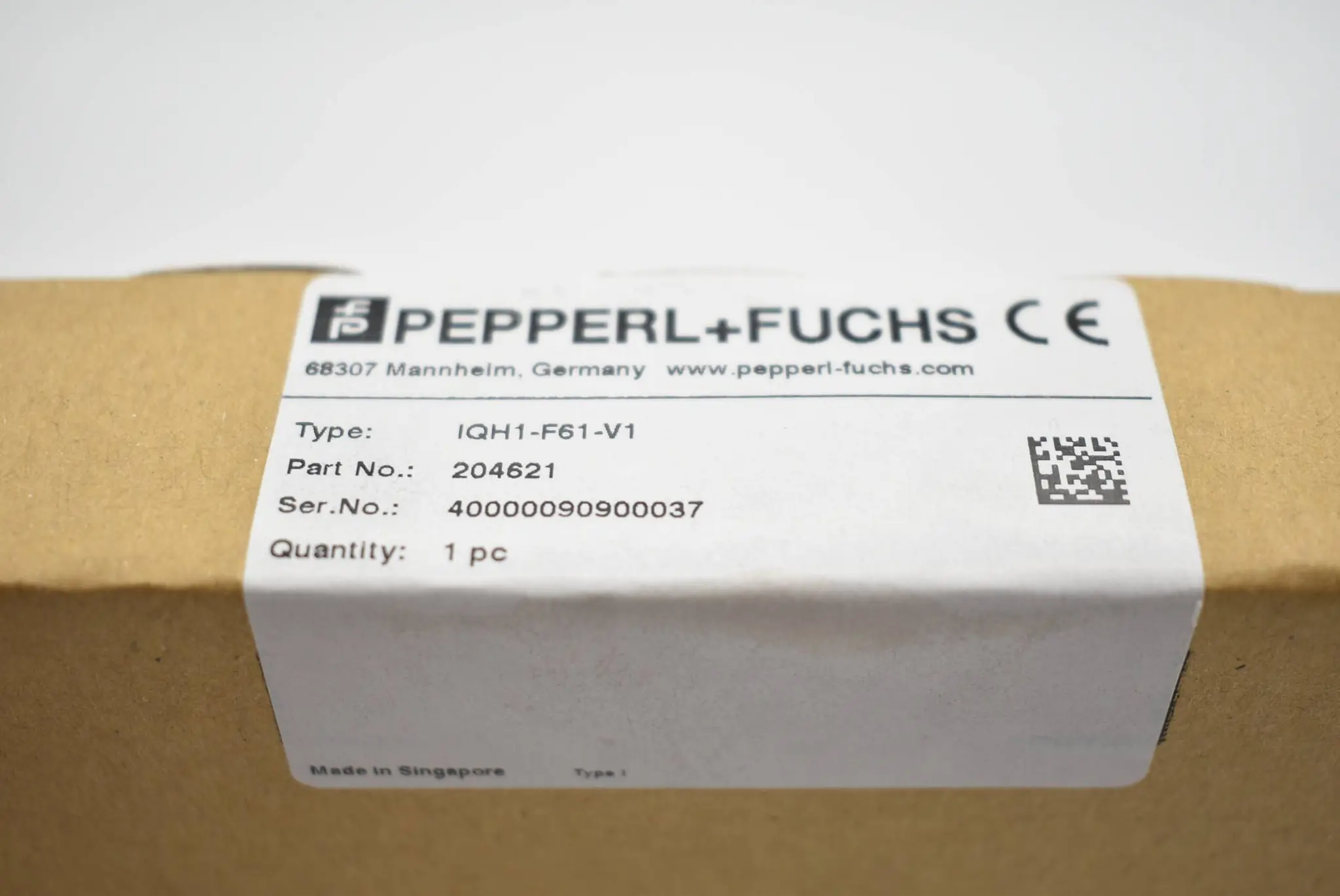 Produktfoto 1 von Pepperl + Fuchs IQH1-F61-V1 ( 204621 )