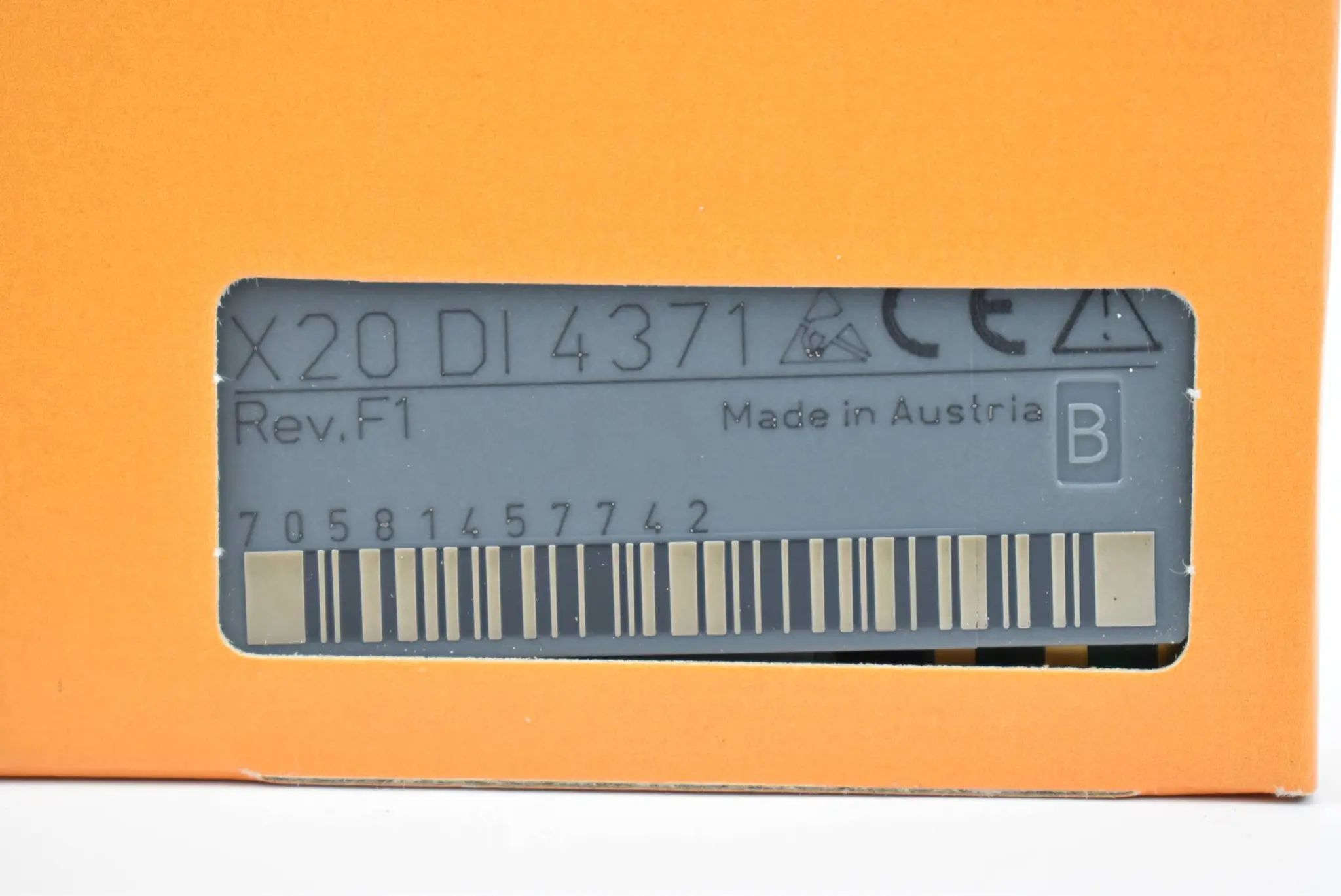 Produktfoto 1 von B&R Automation digitales Eingangsmodul 24VDC X20 DI 4371 ( X20DI4371 ) Rev. F1