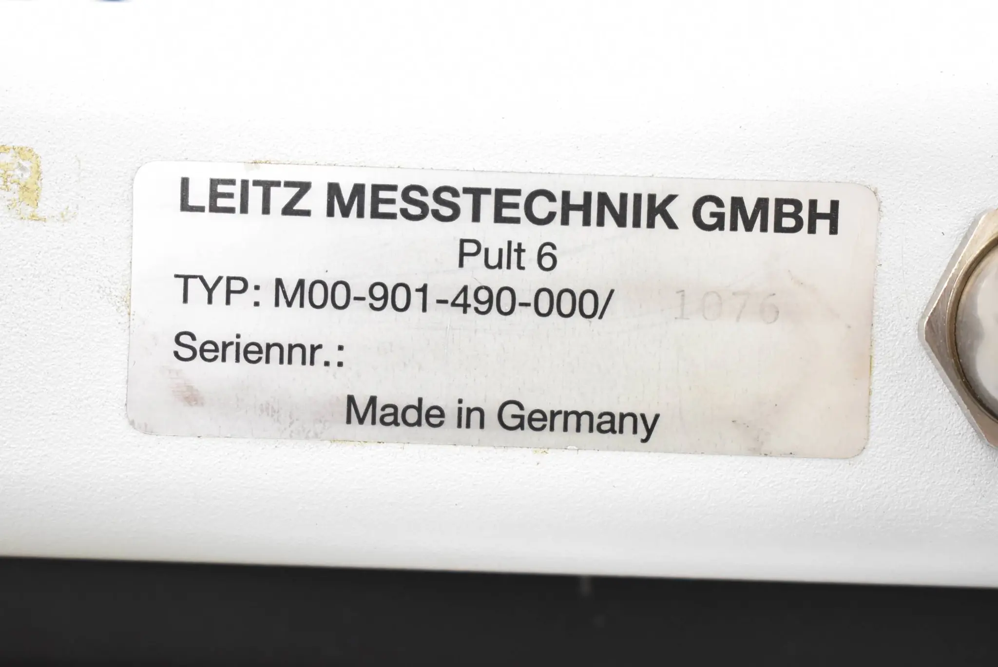 Produktfoto 1 von Leitz Pult 6 Axis Controller M00-901-490-000/1076 ( M00-901-490-000 )