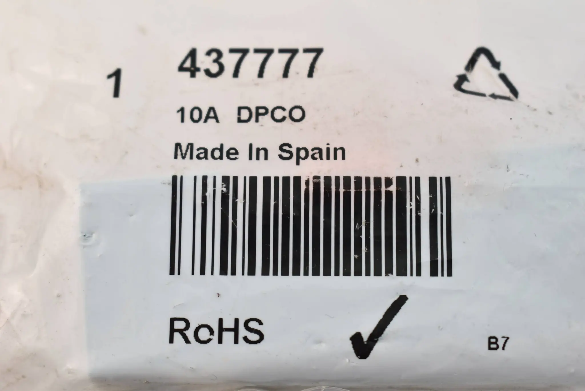 Produktfoto 1 von Releco Relais Sockel 10A DPCO 437-777 ( 437777 )