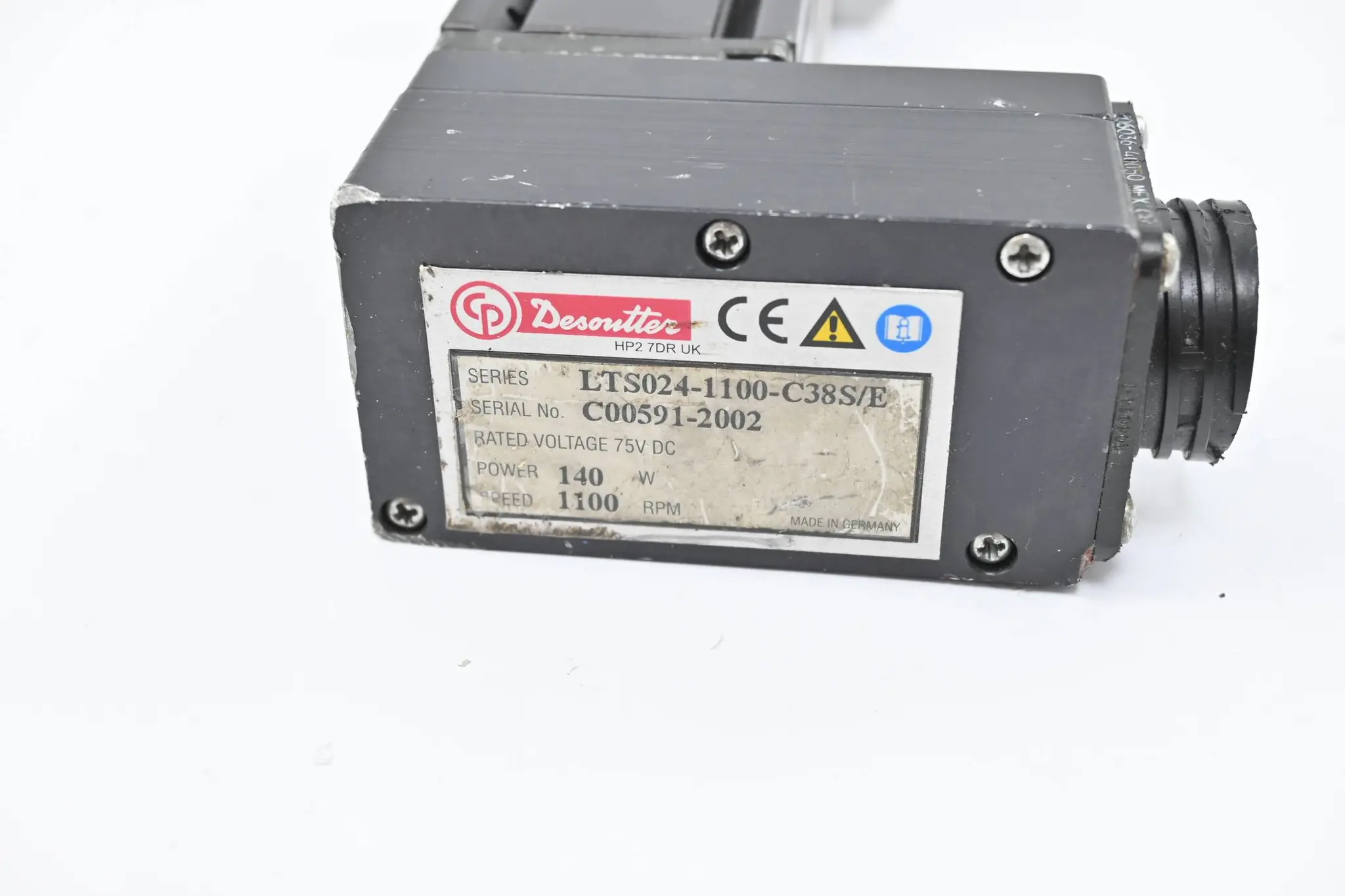 Produktfoto 1 von Desoutter Motor LTS024-1100-C38S/E ( 4273B694-R3 )