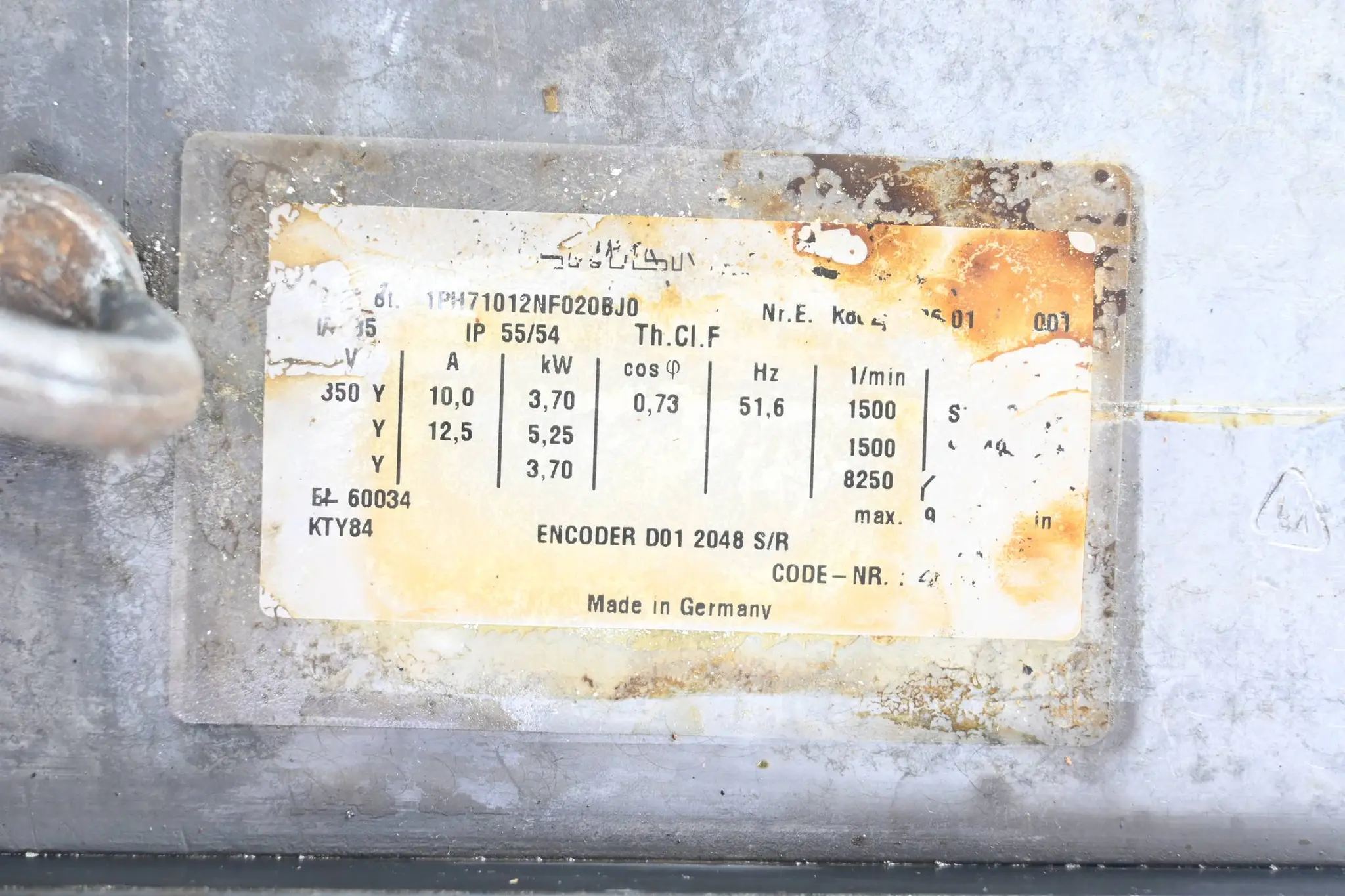 Produktfoto 1 von Siemens Kompakt-Asynchronmotor 1PH7101-2NF02-0BJ0 inkl. ebm W2D160-EB22-18