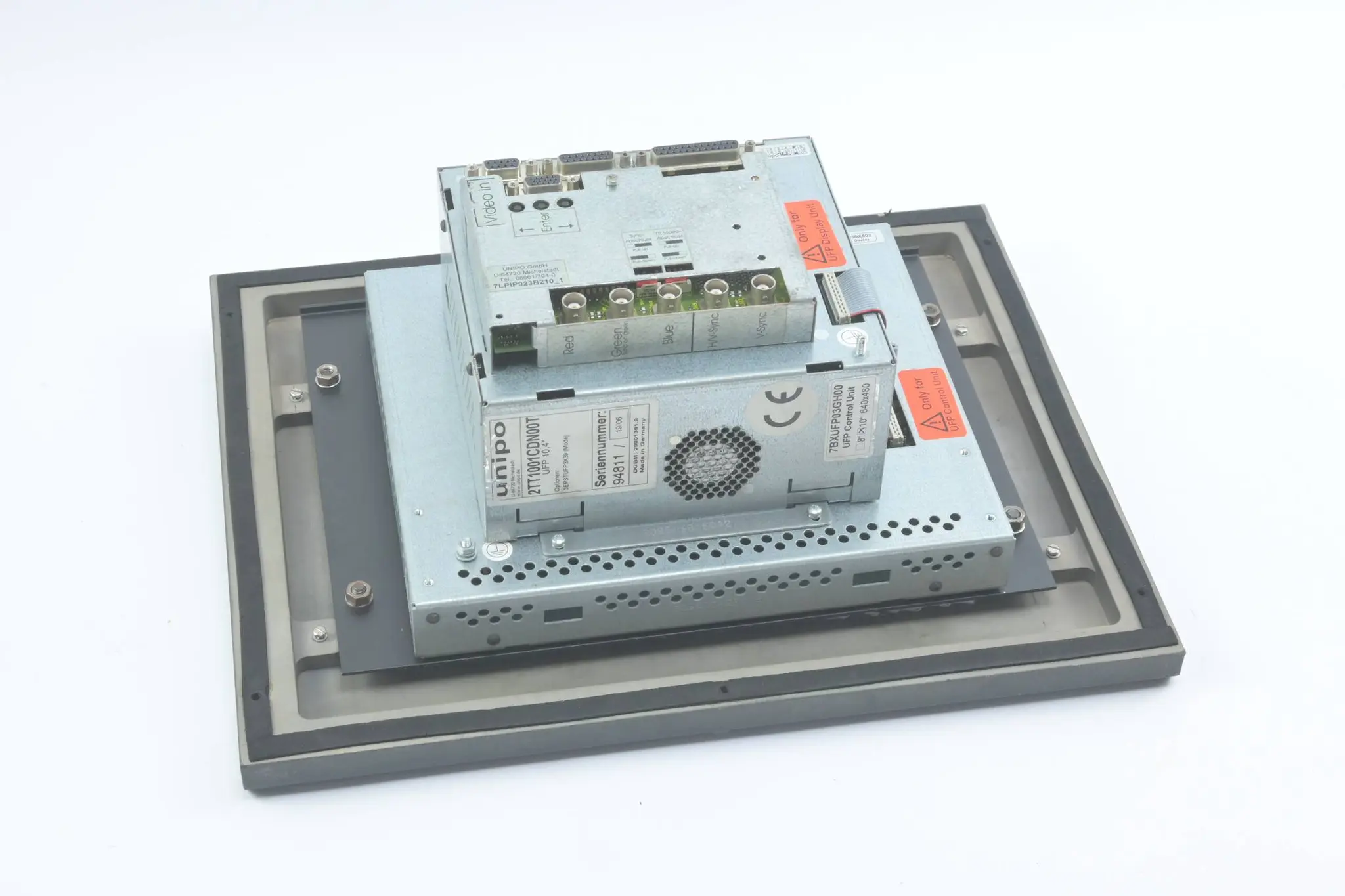 Produktfoto 1 von Unipo Display UFP 10,4" 2TT1001CDN00T inkl. UFP Control Unit 7BXUFP03GH00
