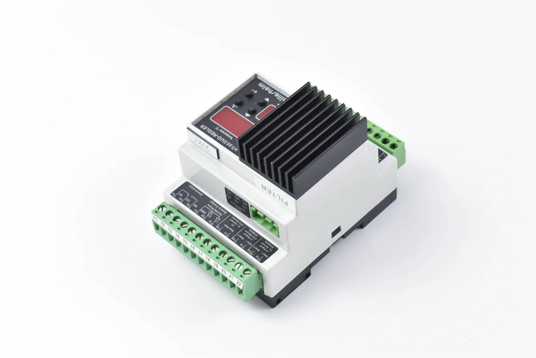 Produktfoto 1 von Hillesheim HT-55 Duo-Regler HT55-10P-2-HAL-Z4 ( 230 V / 50/60Hz / 0 bis +100°C )