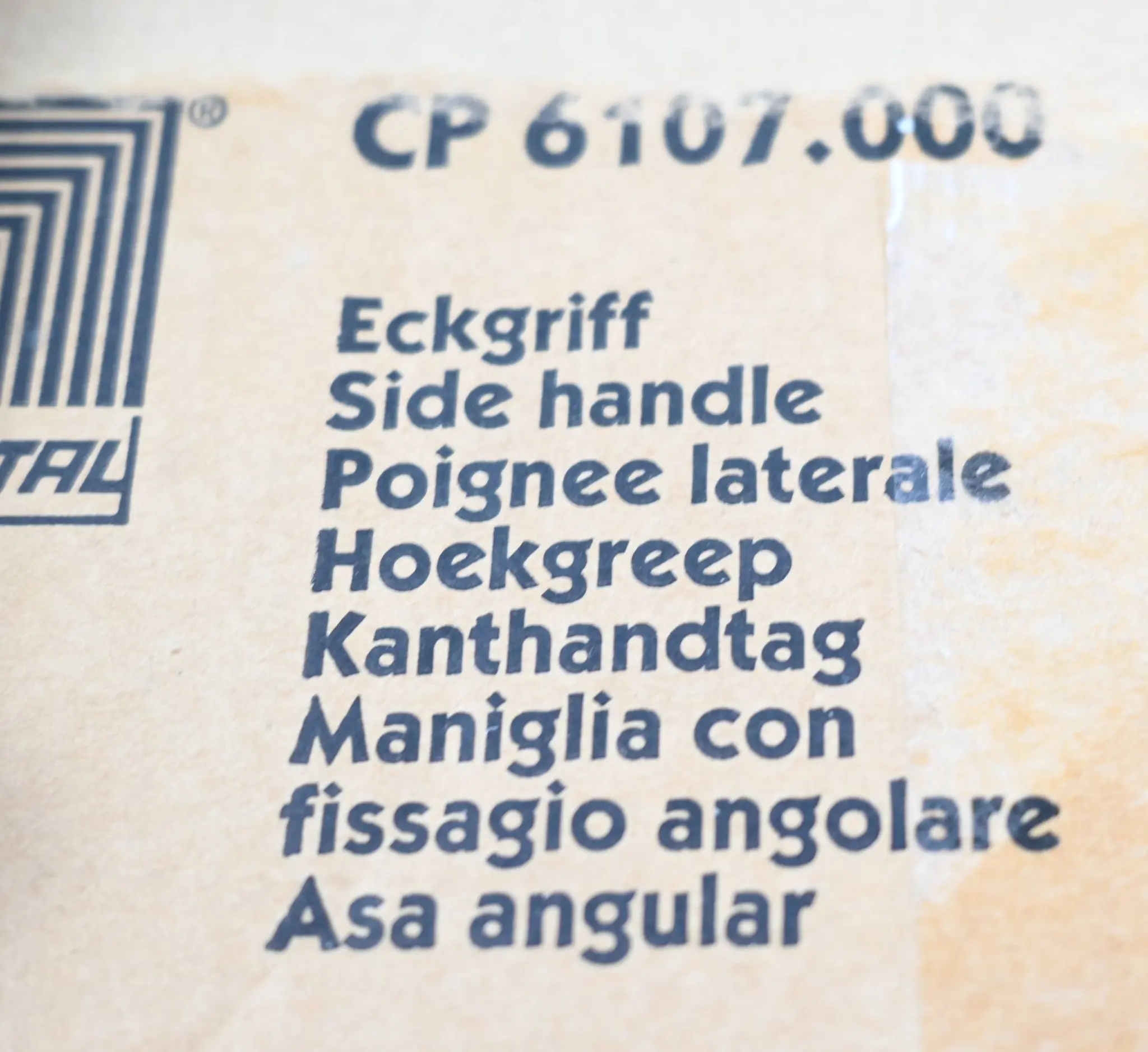 Produktfoto 1 von Rittal Eckgriff CP 6107.000 ( CP6107.000 )