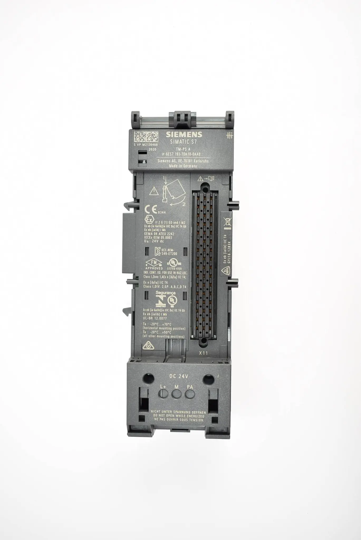Produktfoto 1 von Siemens simatic DP ET200iSP 6ES7 193-7DA10-0AA0 ( 6ES7193-7DA10-0AA0 ) E6
