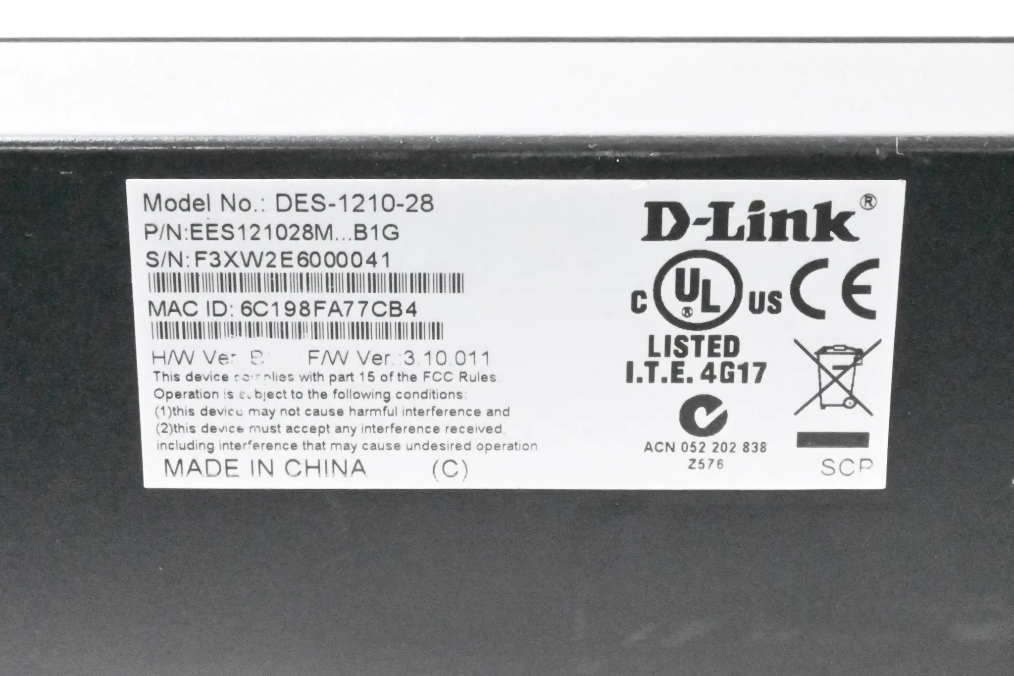 Produktfoto 1 von D-Link web smart switch DES-1210-28